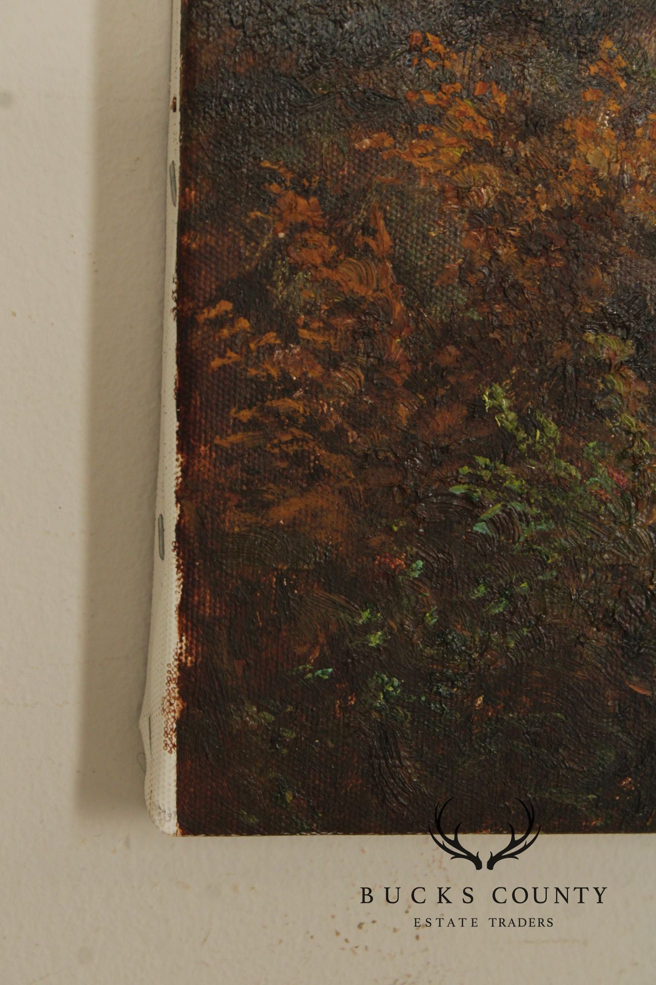 Artist Signed Continental School Landscape Painting