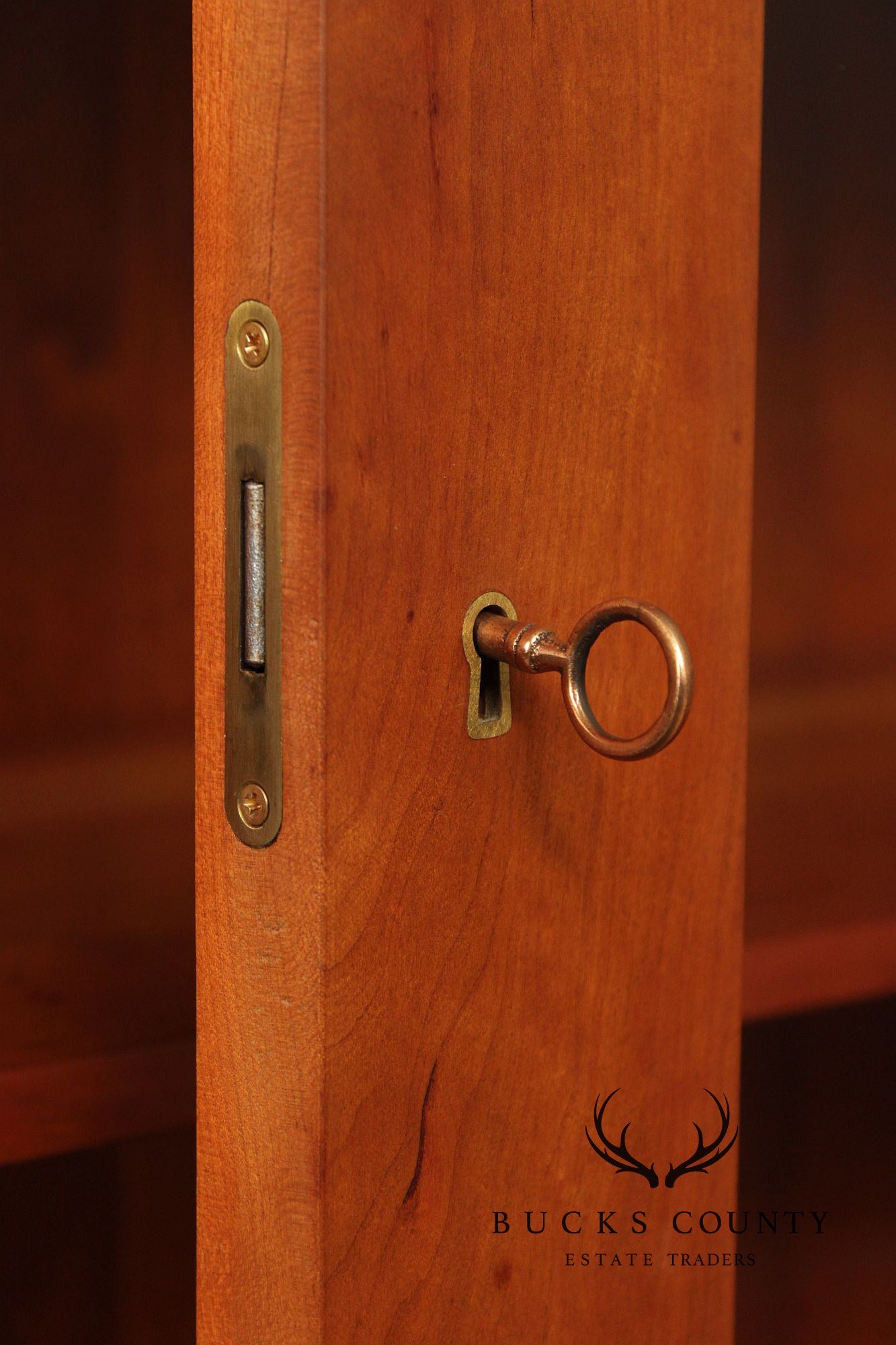 Stickley Mission Collection Cherry Harvey Ellis Bookcase Cabinet