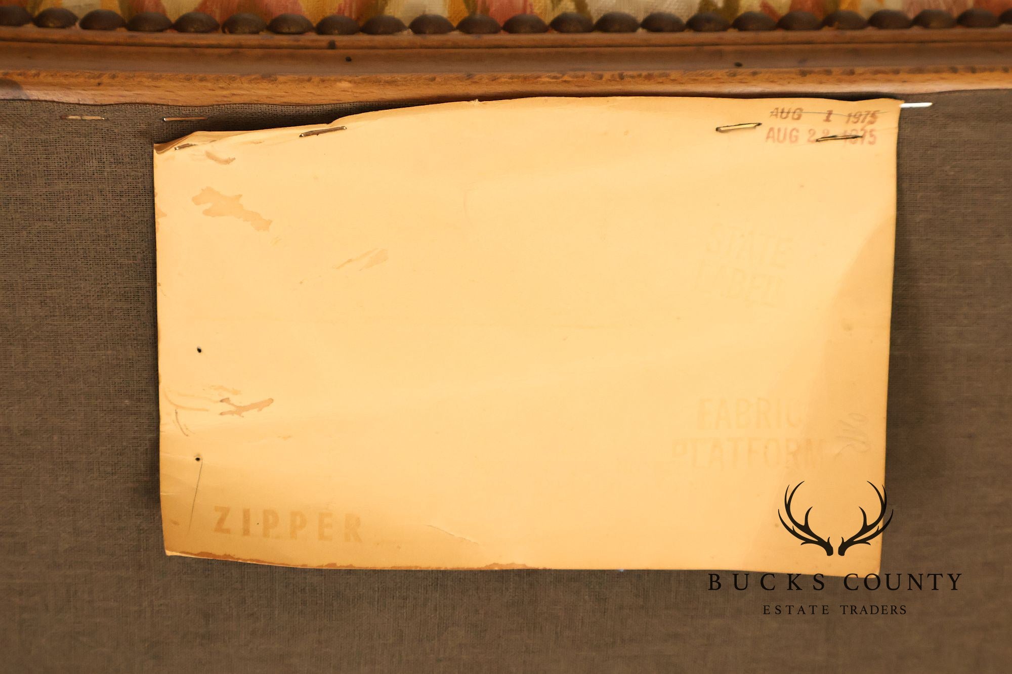 Baker Furniture Louis XV Style Wing Back Bergère Chair And Ottoman