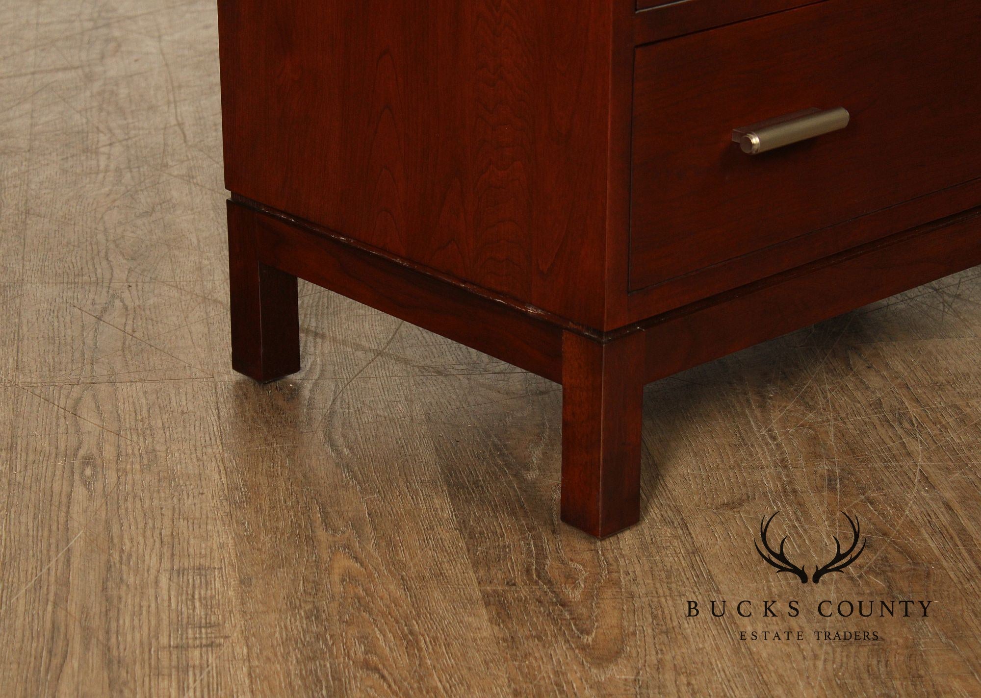 Pair Of Stickley Metropolitan Collection Cherry Nightstands