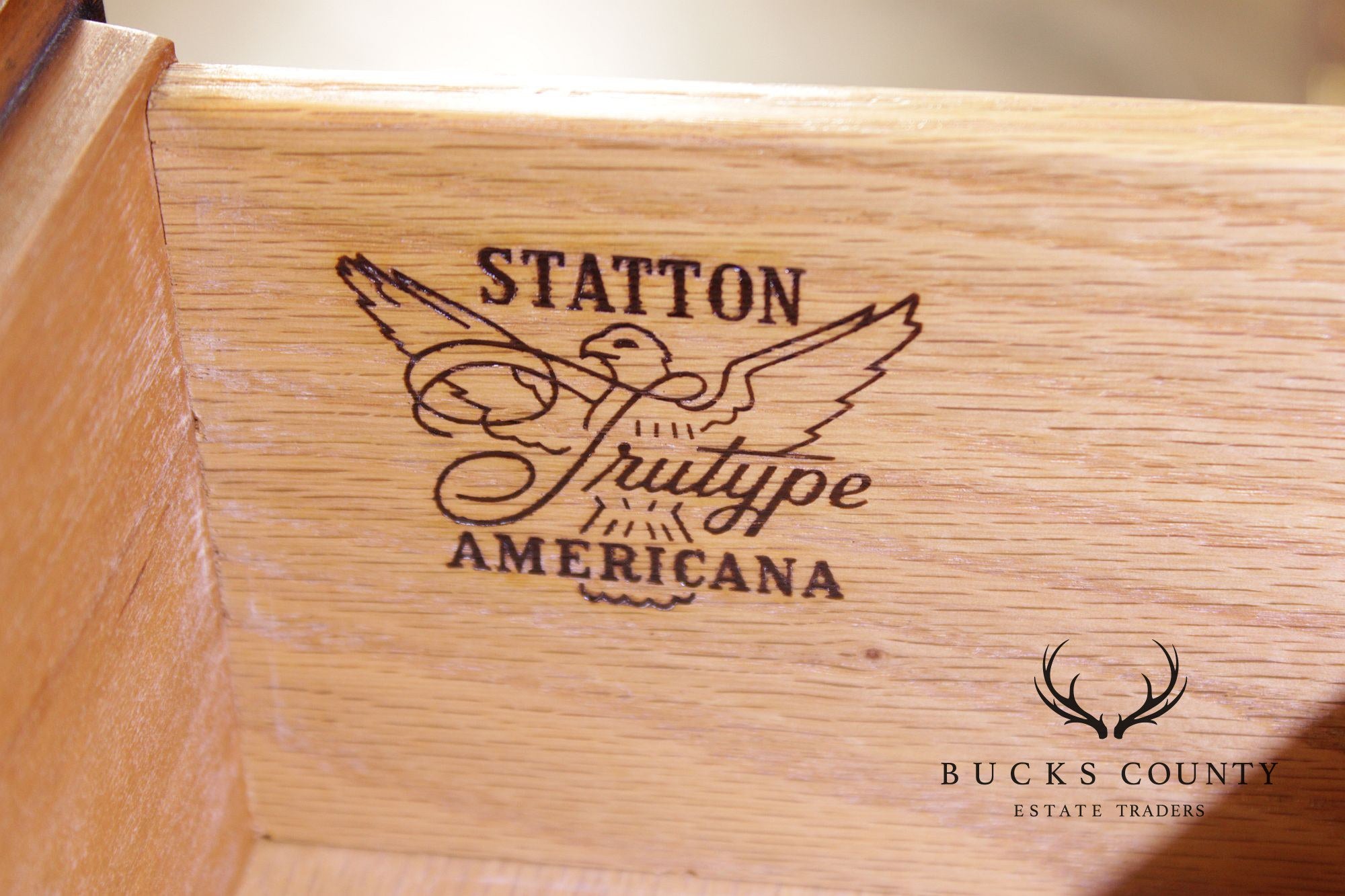 Statton Solid Cherry Executive Desk Credenza