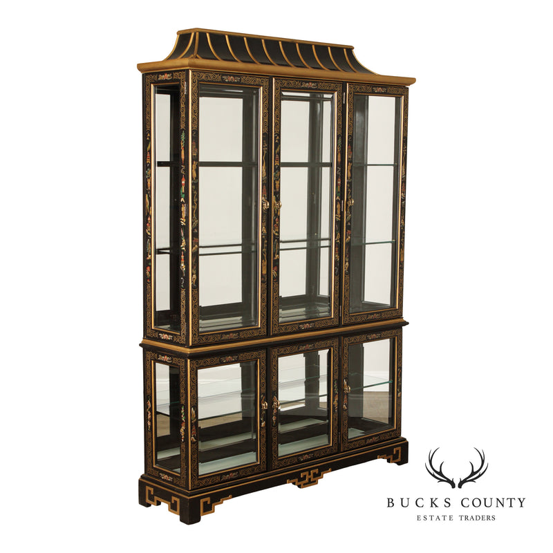 Pulaski Furniture Chinoiserie Pagoda Display Cabinet