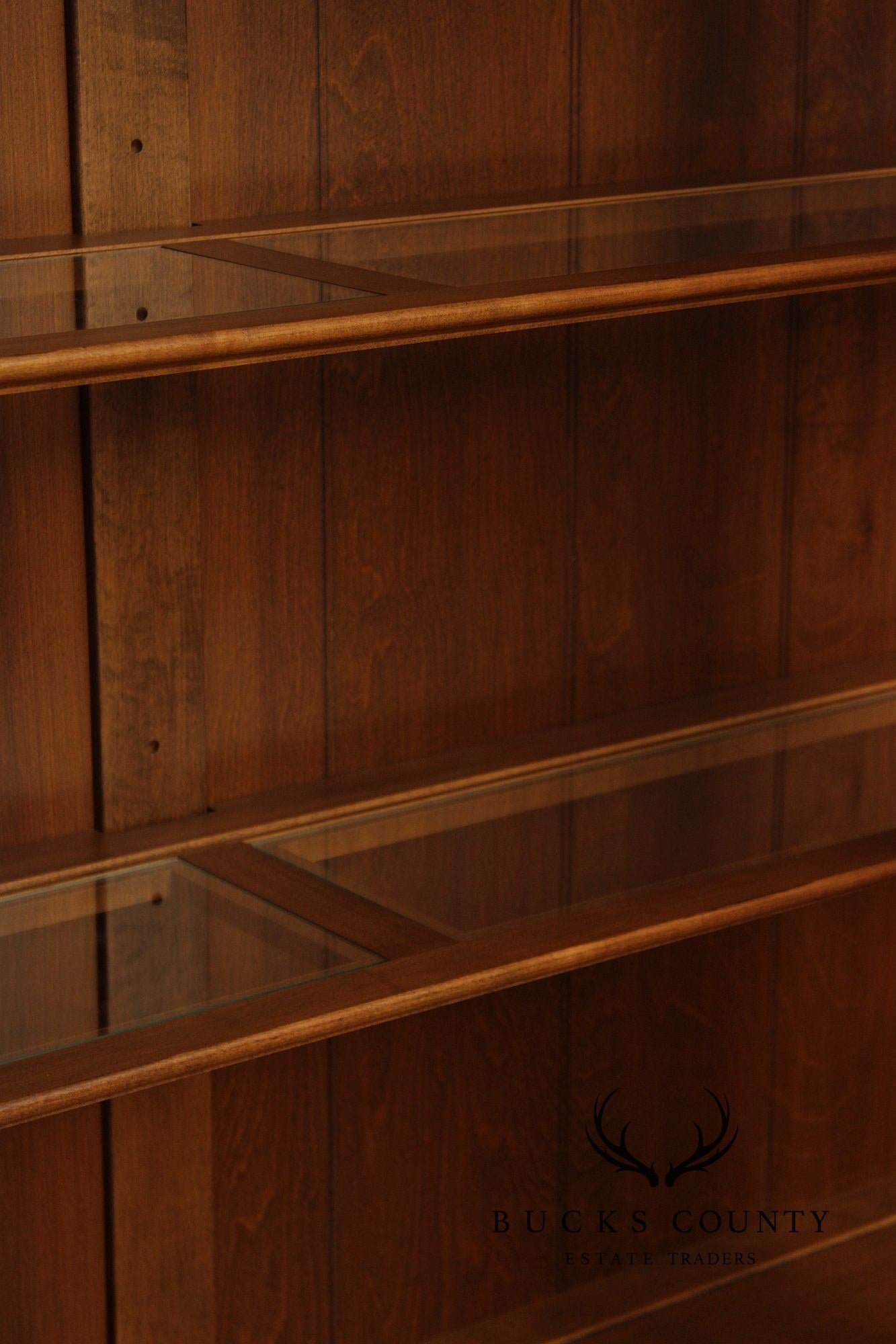 Ethan Allen 1776 Collection Maple Lighted China Cabinet