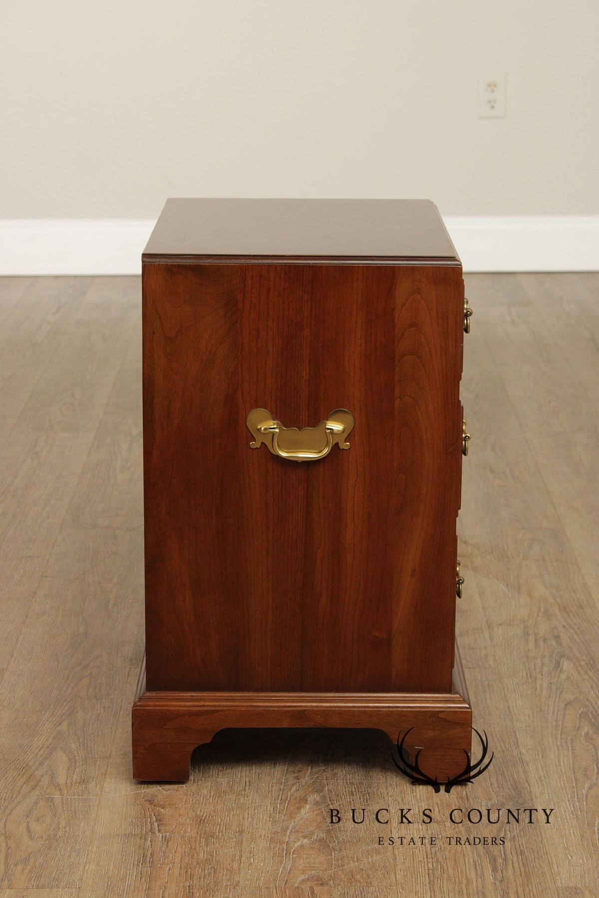 Stickley Chippendale Style Cherry Bachelor's Chest Nightstand