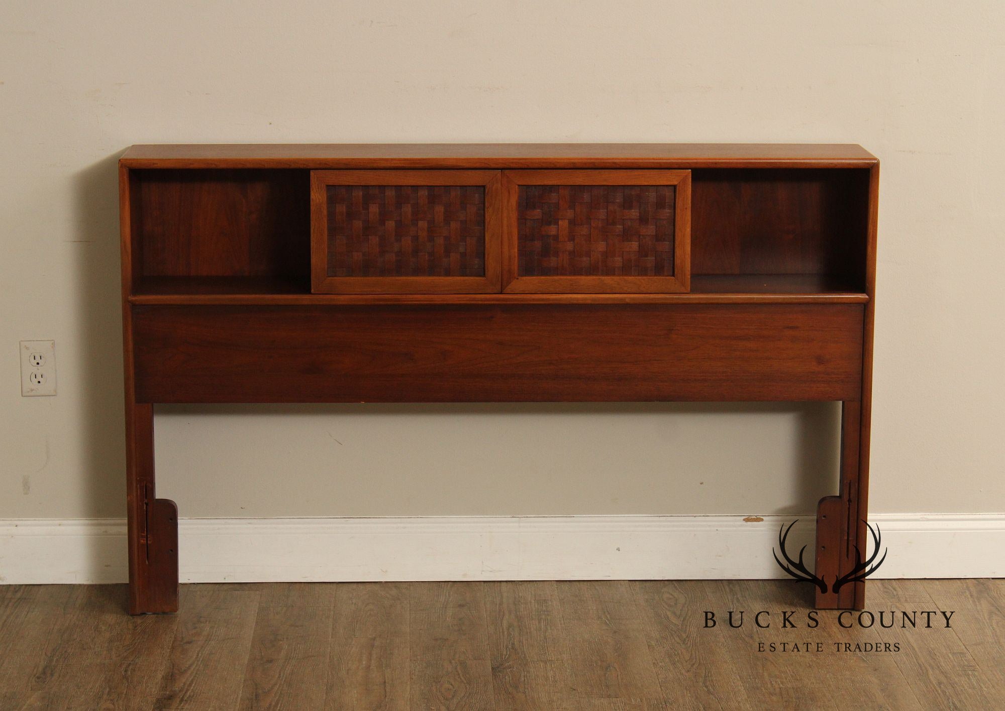 Lane 'Perception' Mid Century Modern Full-Size Headboard