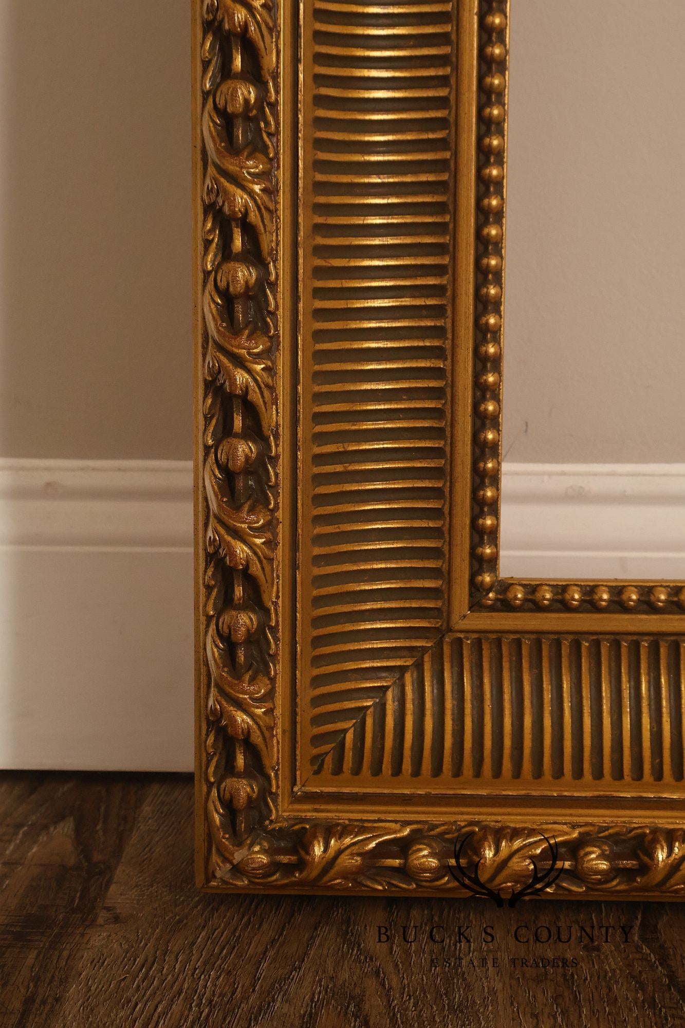 Newman Galleries Large Carved Gold Gilt Picture Frame
