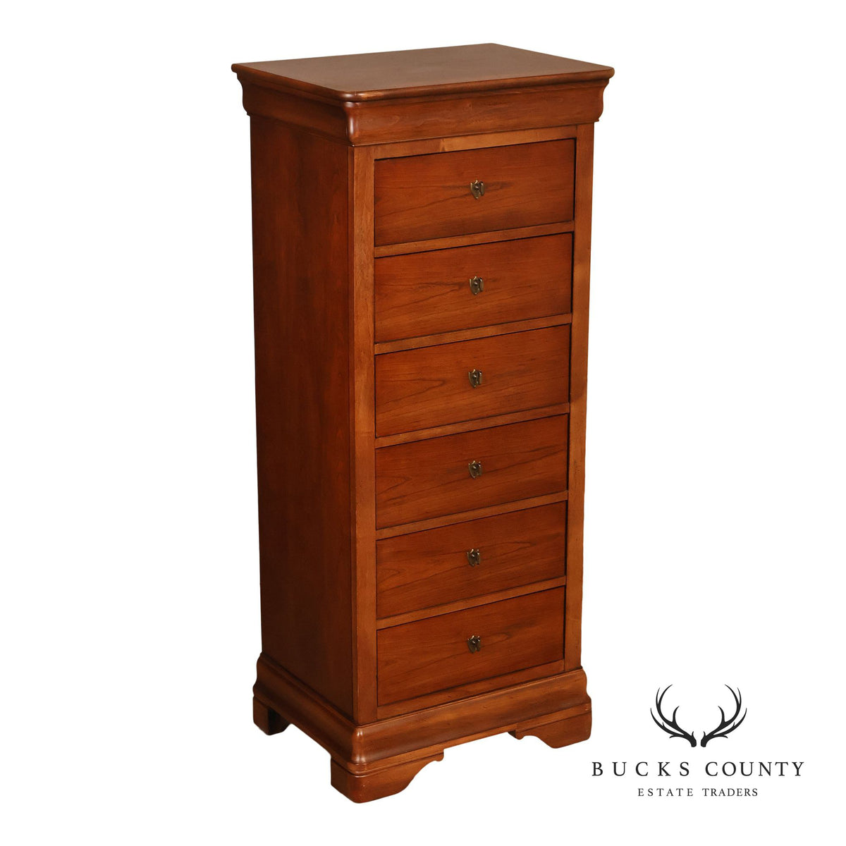 National Mt. Airy Louis Philippe Style Cherry Lingerie Chest