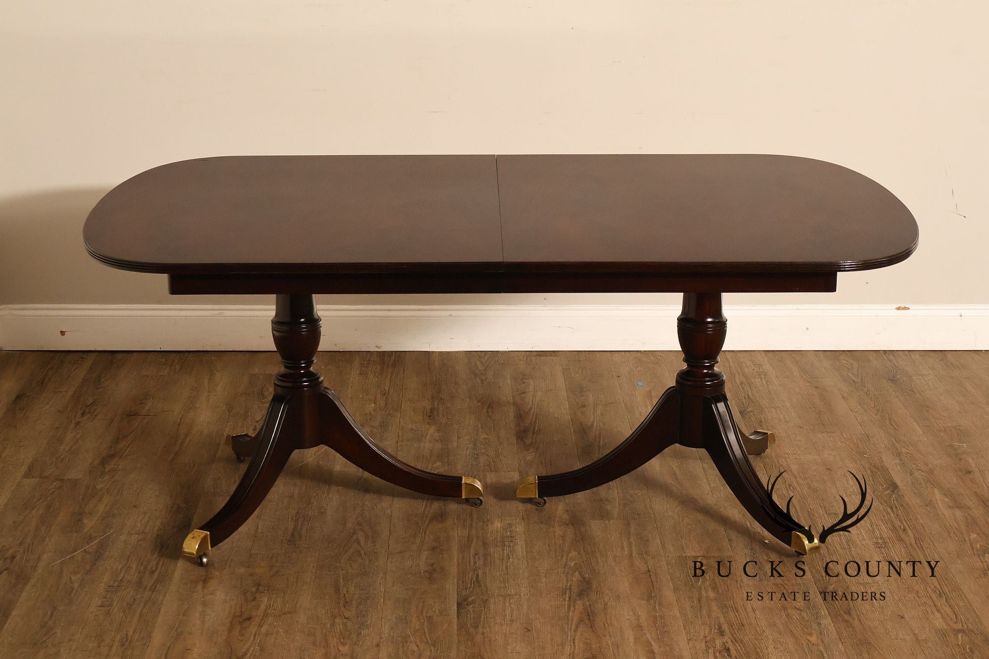 Kindel Double Pedestal Mahogany Dining table