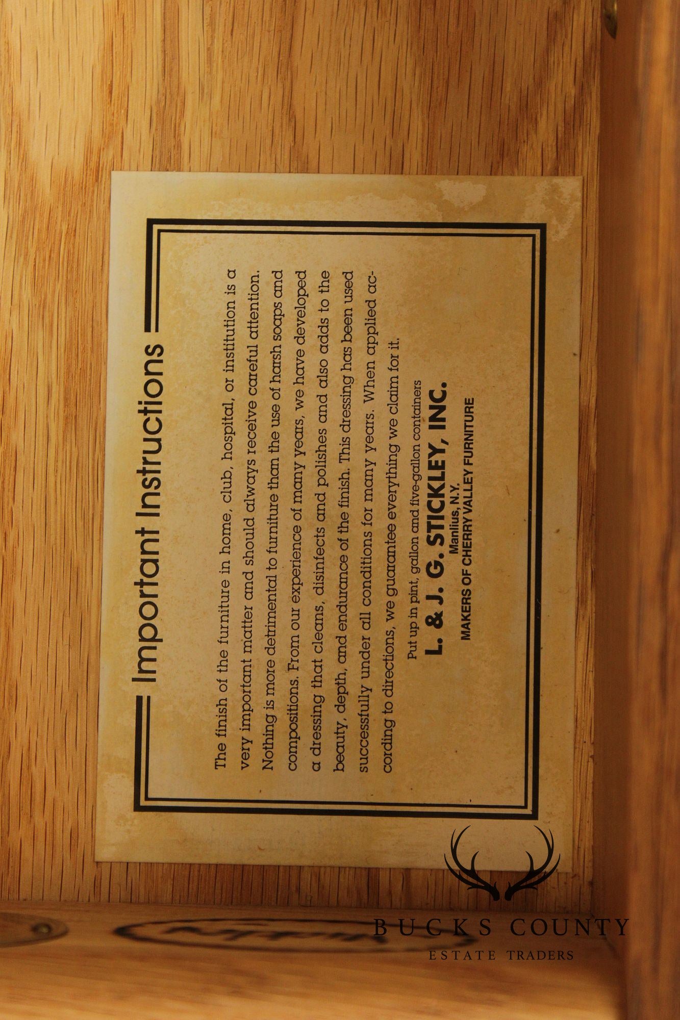 Stickley Mission Collection Oak Single Drawer End Table