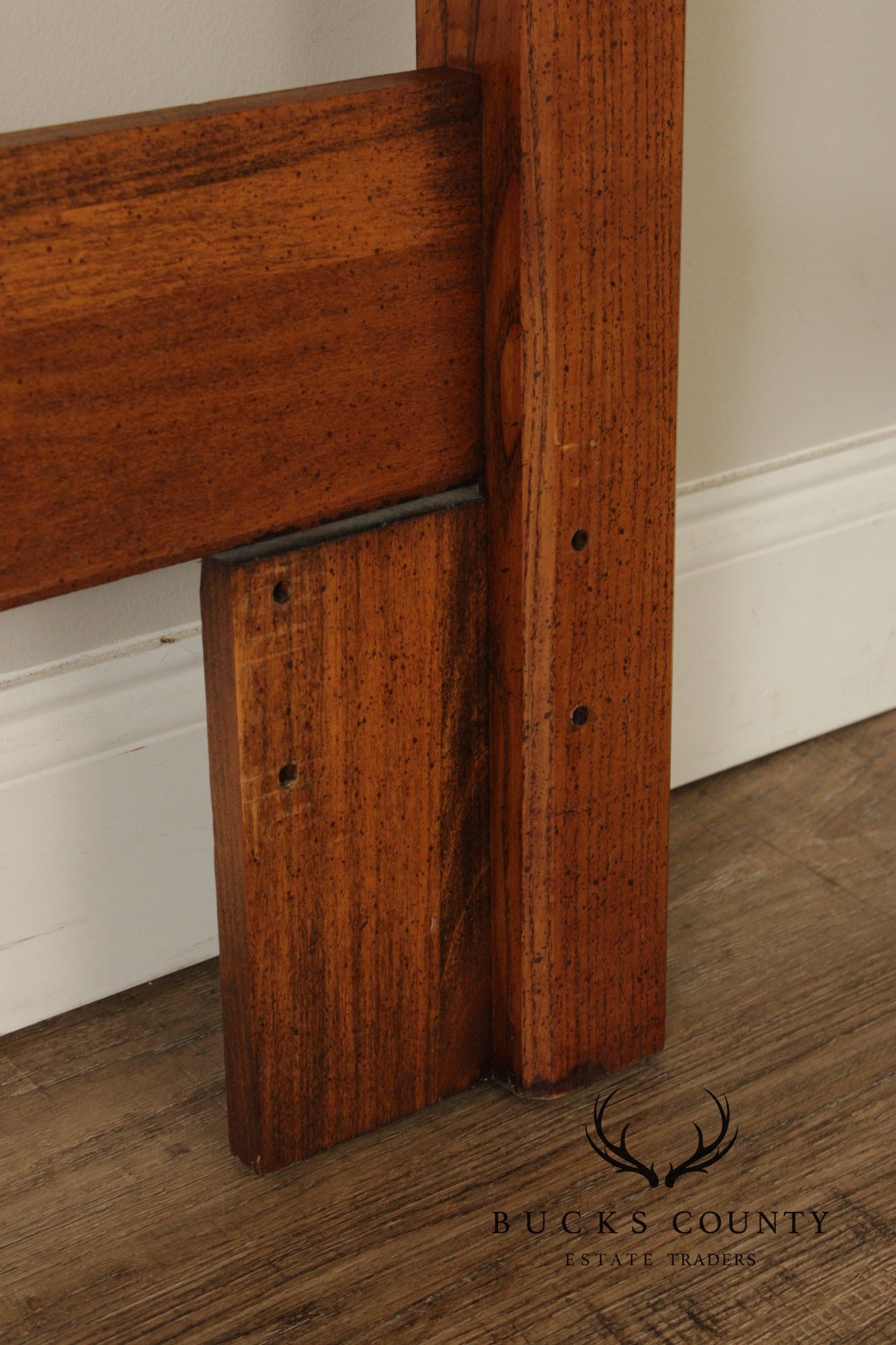 Lexington Victorian Style Carved Oak Queen Headboard