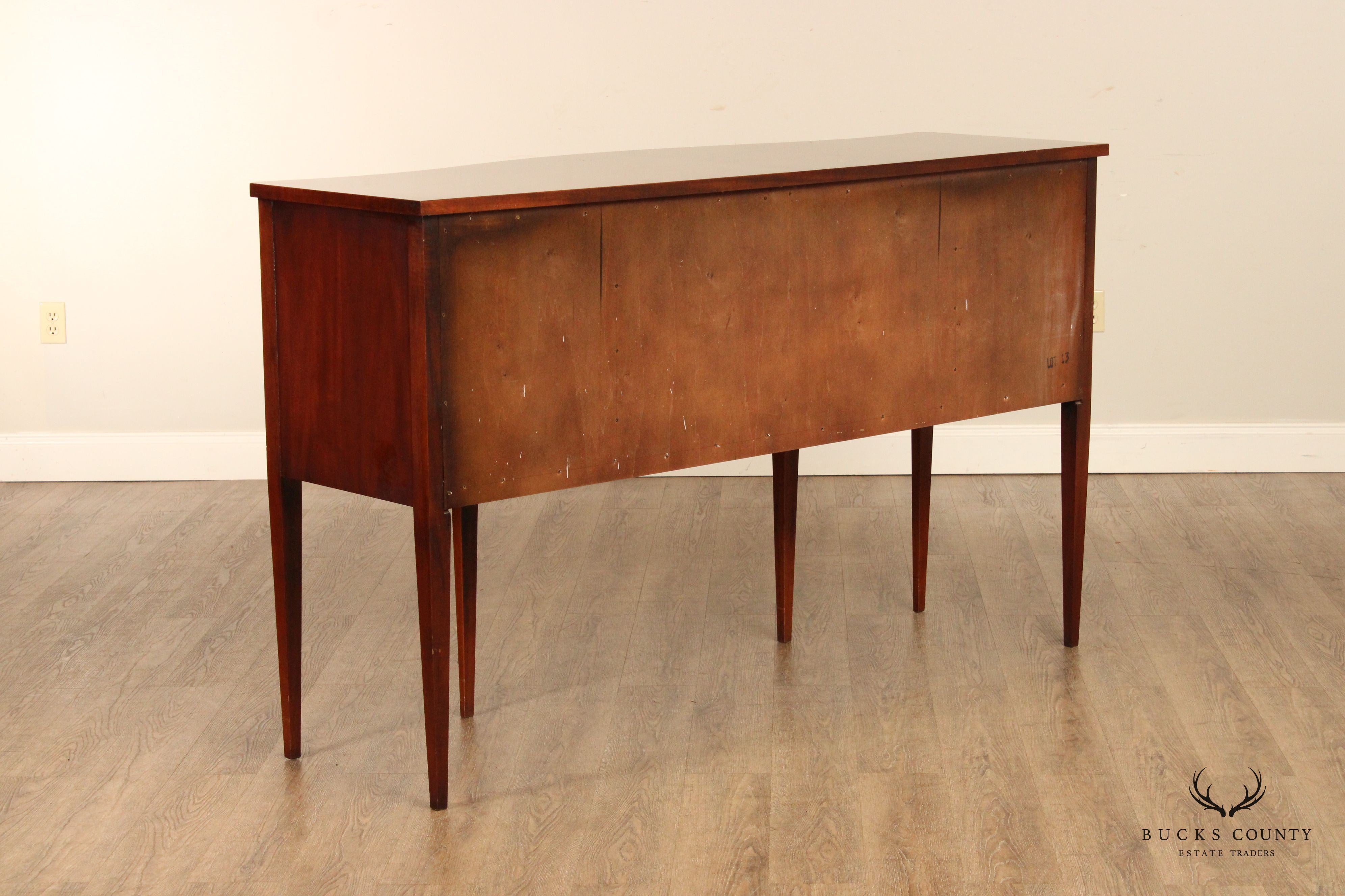 Hickory Chair Hepplewhite Style Mahogany Sideboard