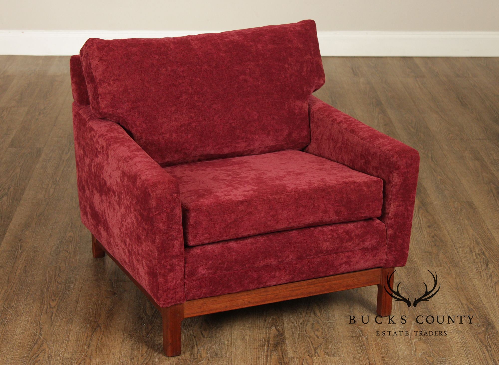 Edward Wormley Attributed Mid-Century Modern Lounge Chair