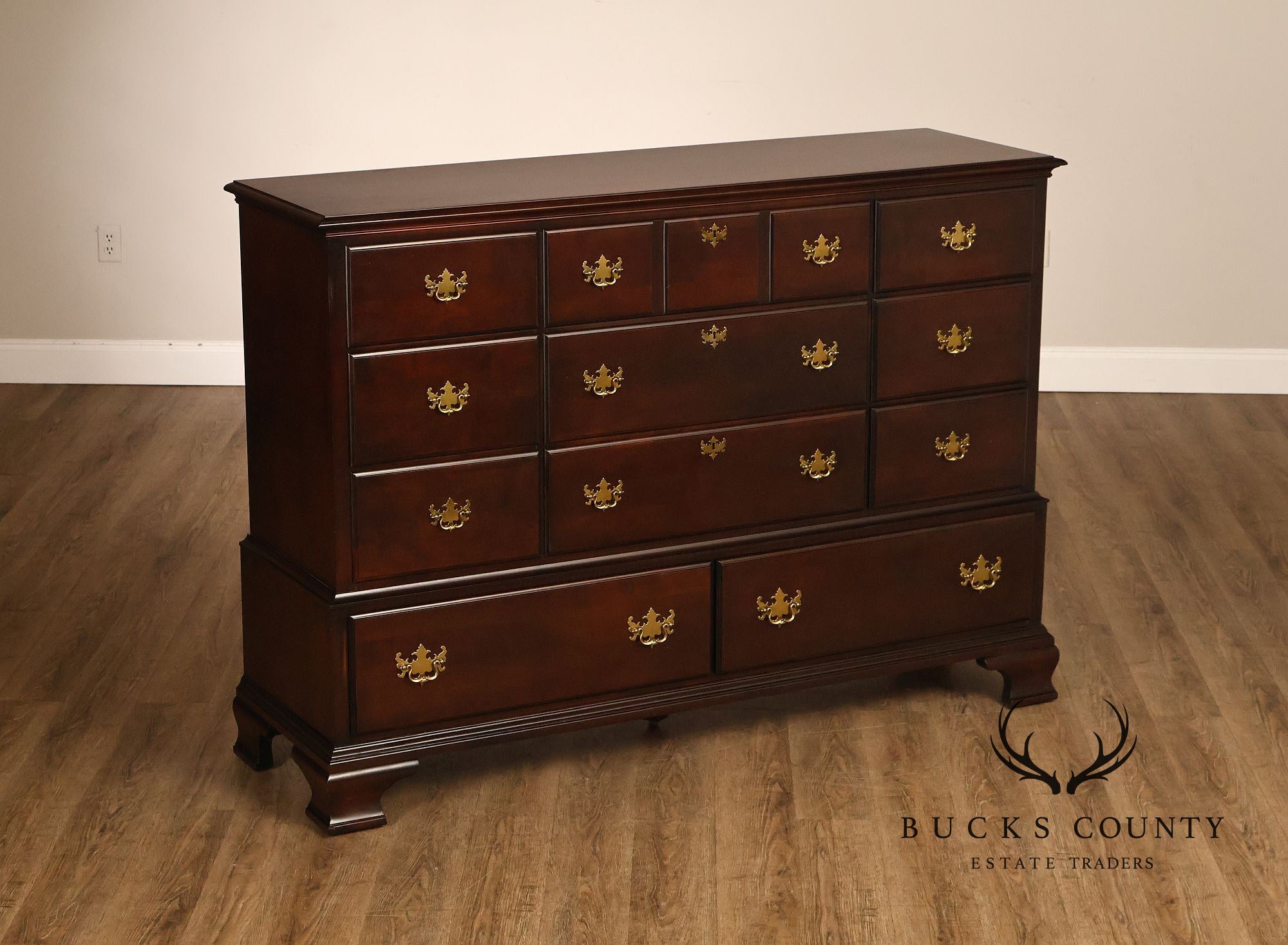 Kincaid Traditional Cherry Eleven Drawer Dresser