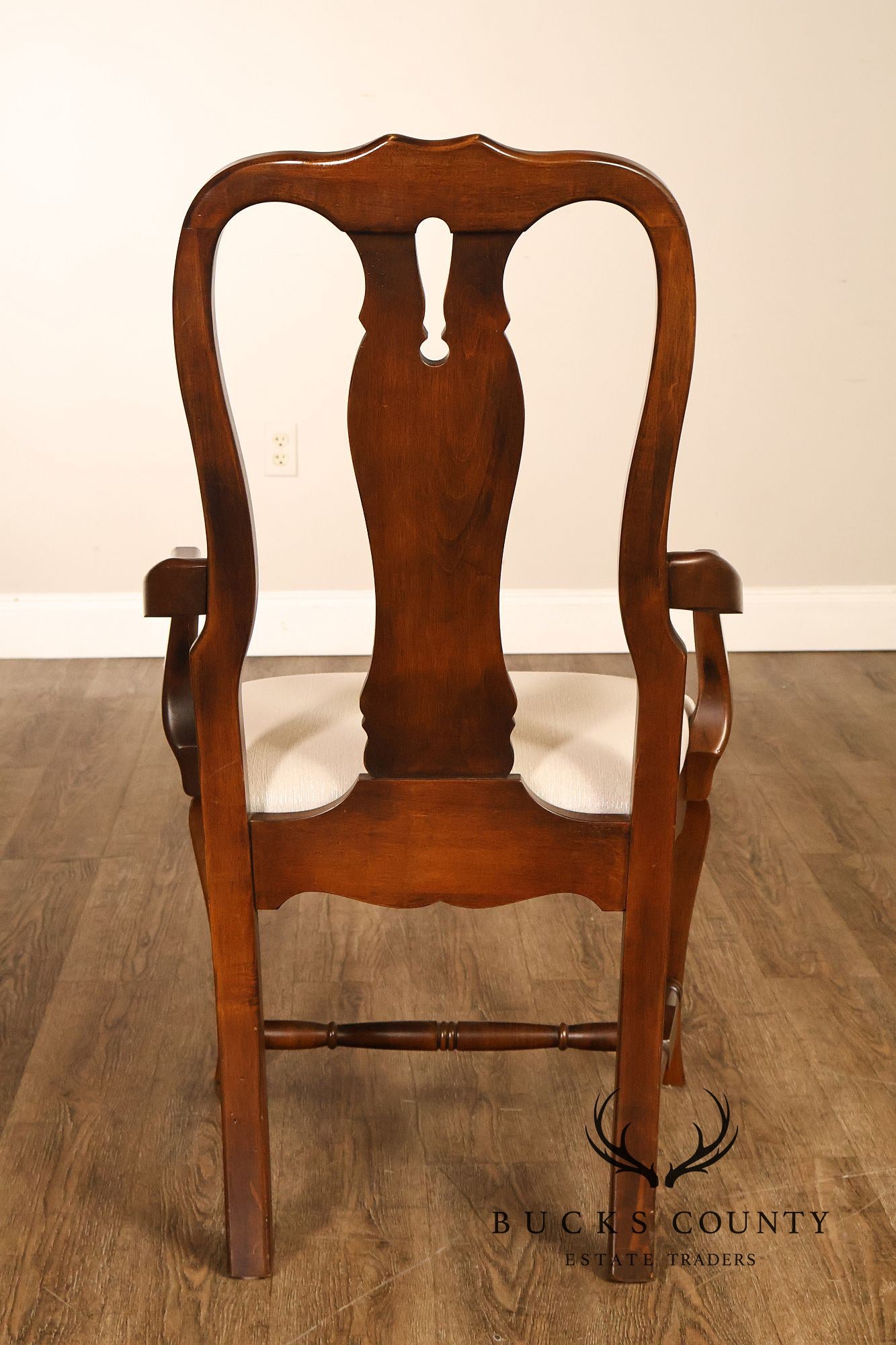 Vintage Pennsylvania House Villas Collection Set Of 8 Queen Anne Dining Chairs