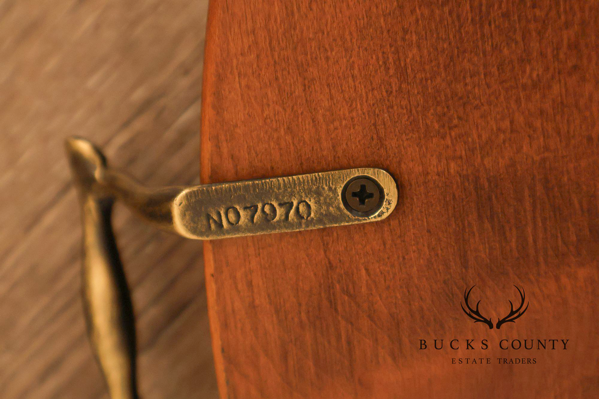 Ethan Allen British Classics Barbados Wooden Folding Tray Table