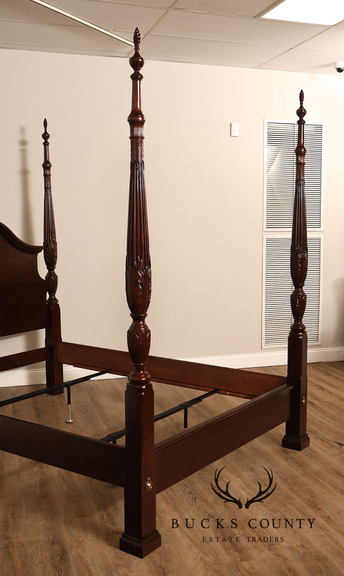 Kincaid Queen Size Cherry Poster Bed