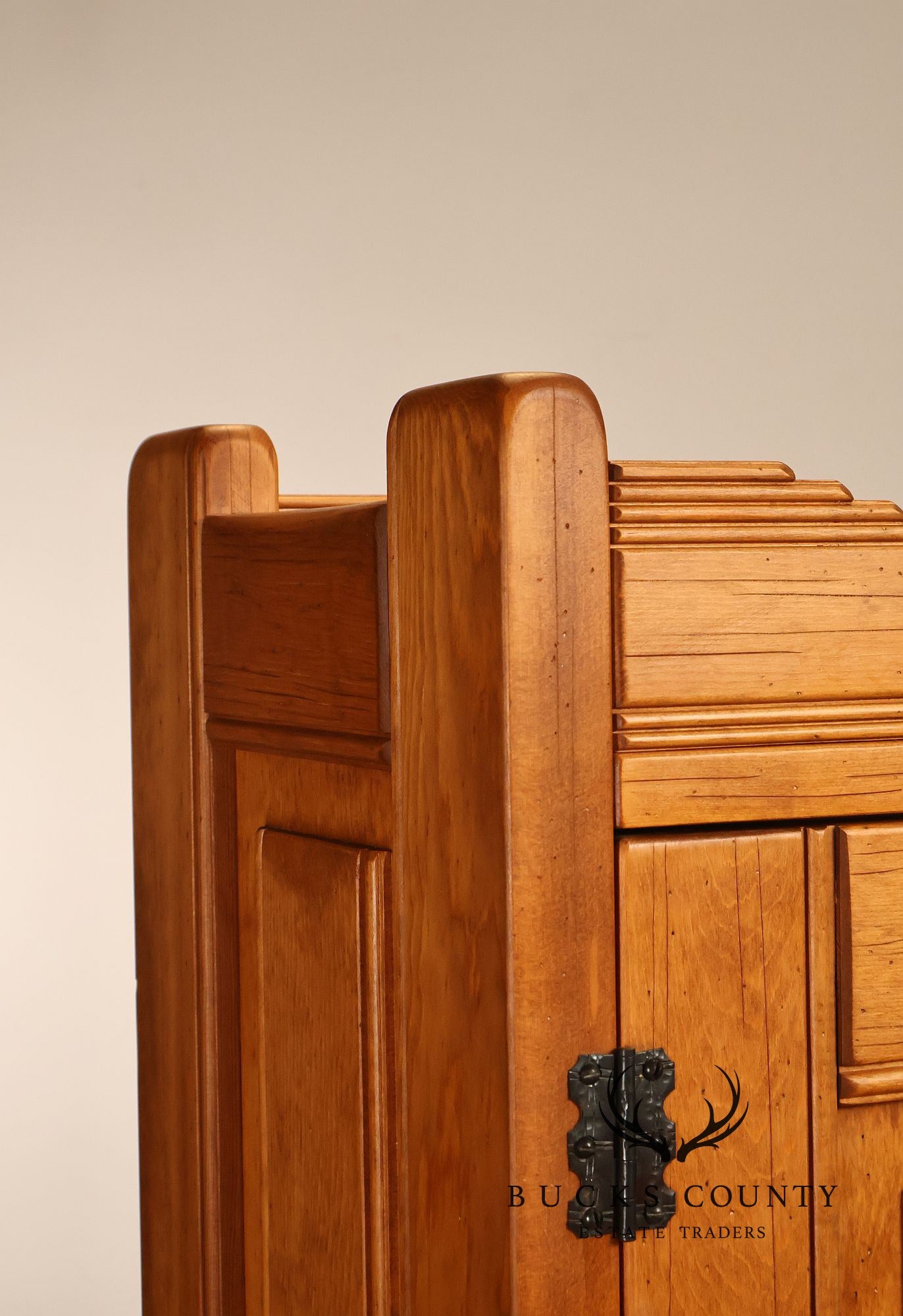 Southwestern Style Two Door Storage Or Pantry Cupboard