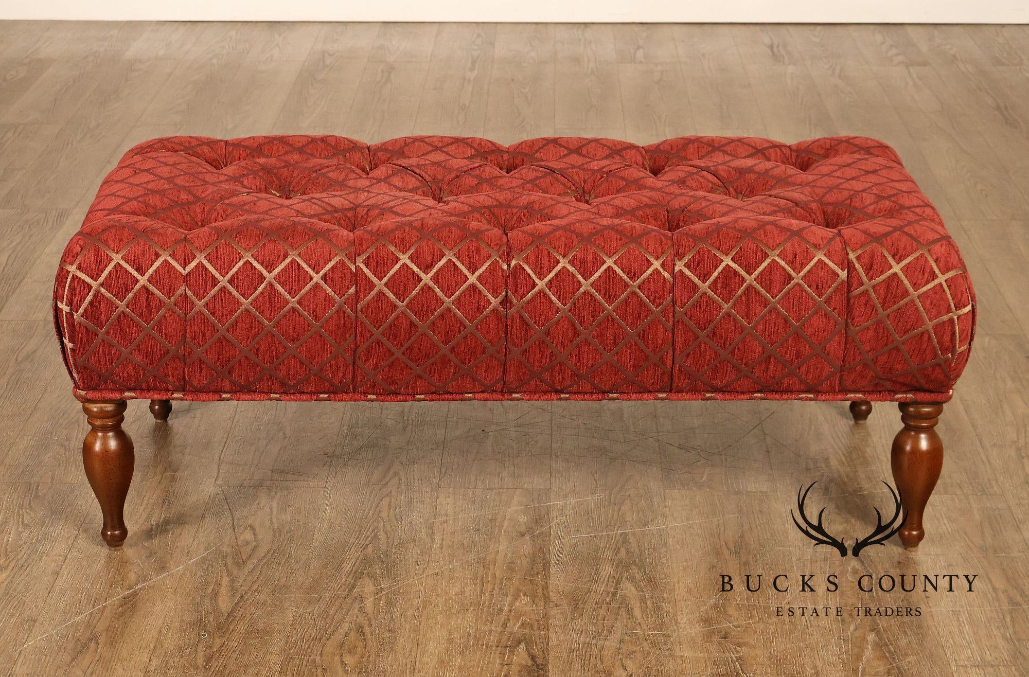 Lee Industries Upholstered Tufted Bench