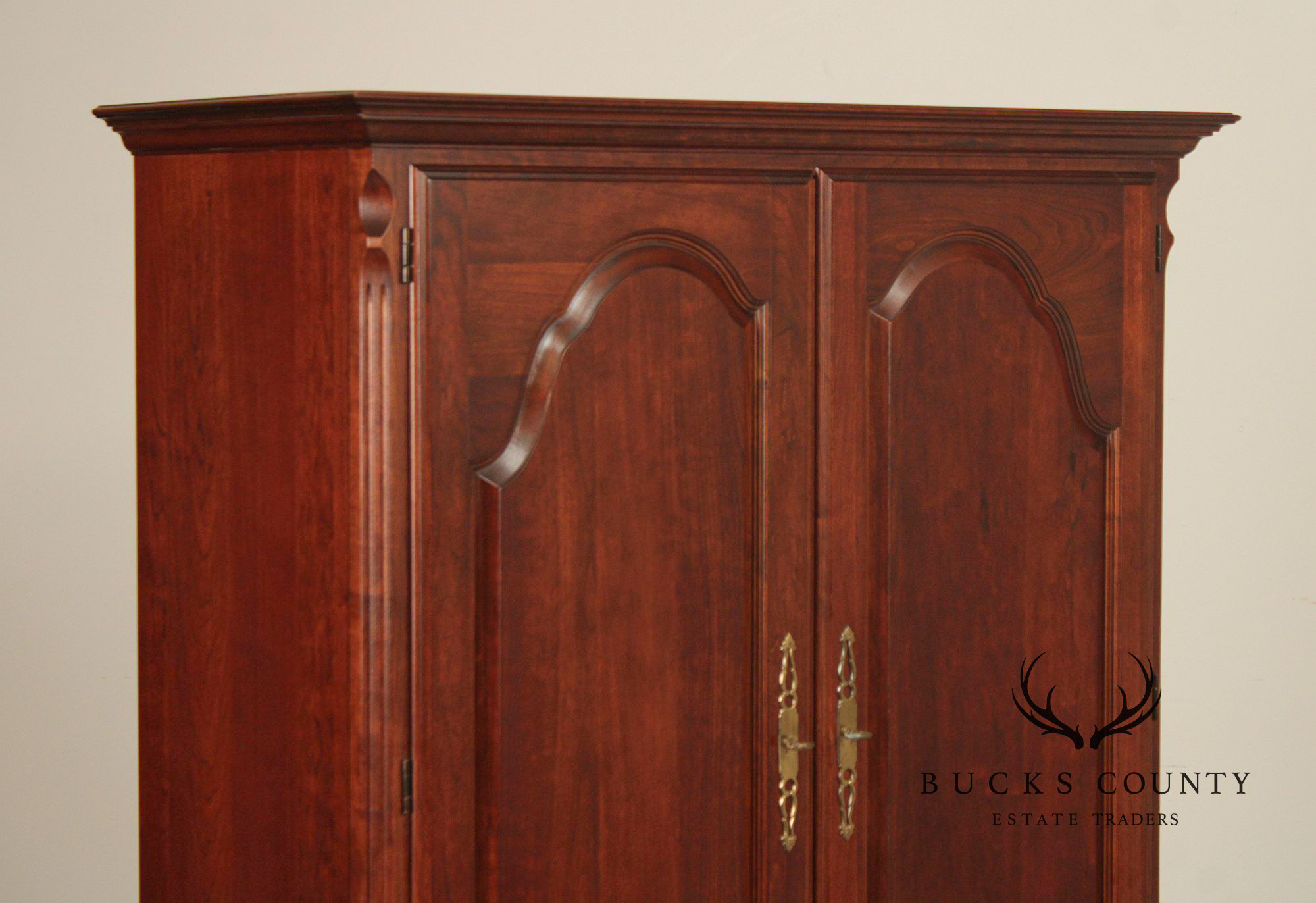 Pennsylvania House Chippendale Style Cherry Armoire
