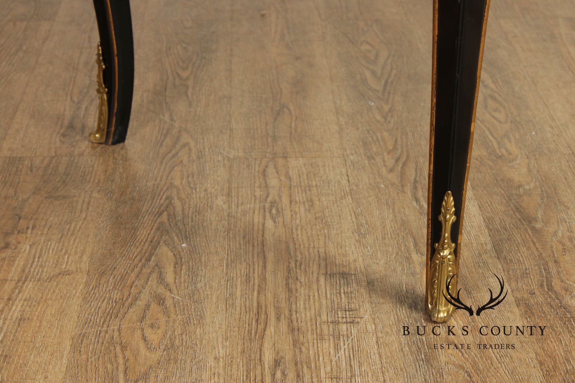 Baker Furniture Napoleon II Style Leather Top Writing Desk