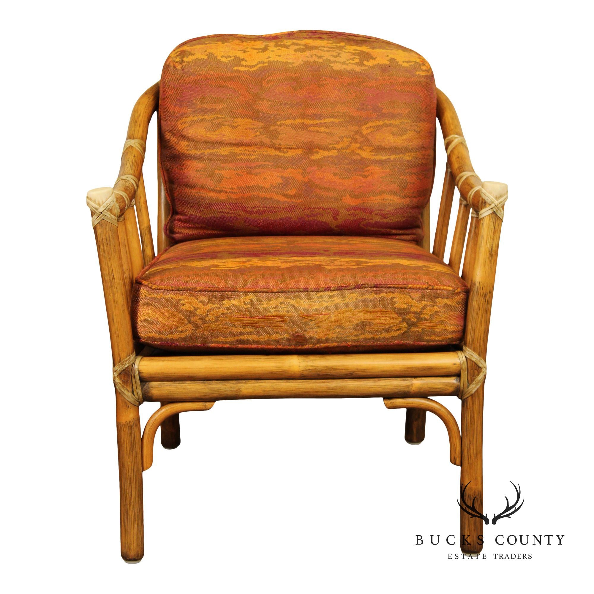 McGuire Vintage Bamboo Armchair