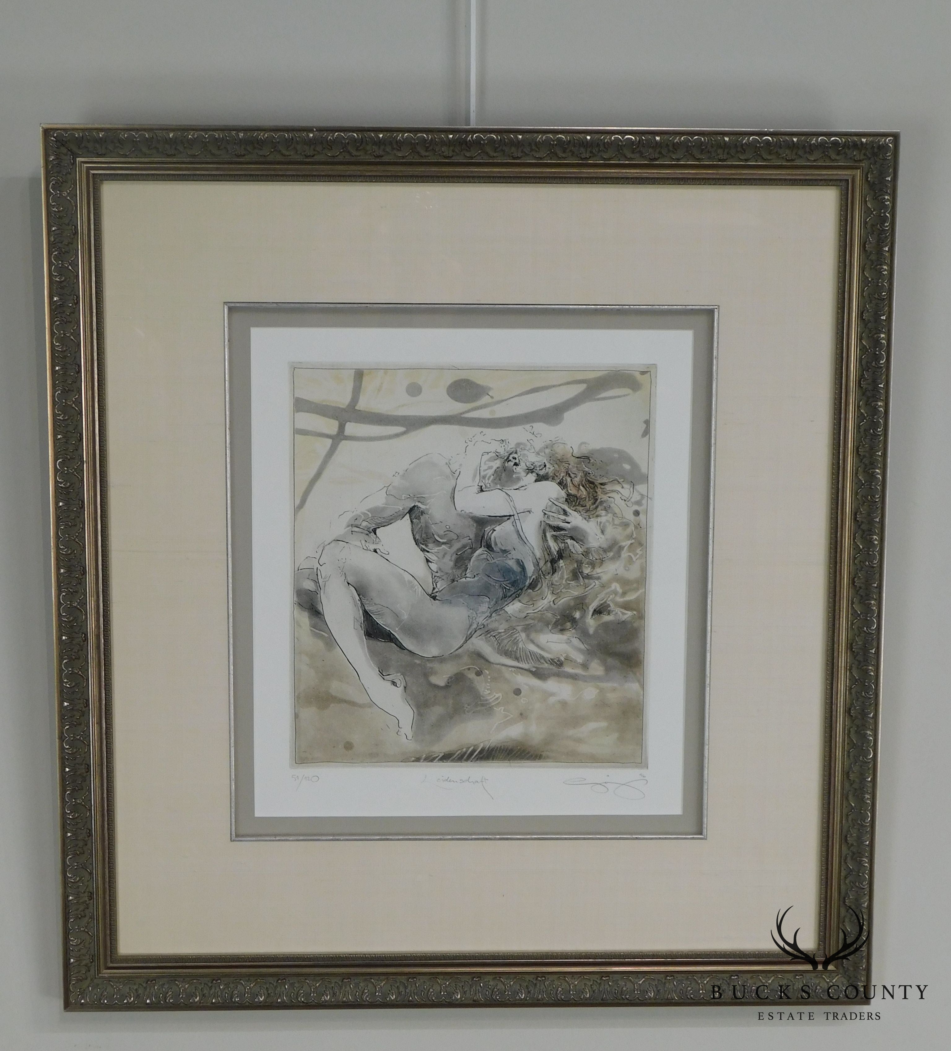 Leidensdratt Water Color 'Women-Man'