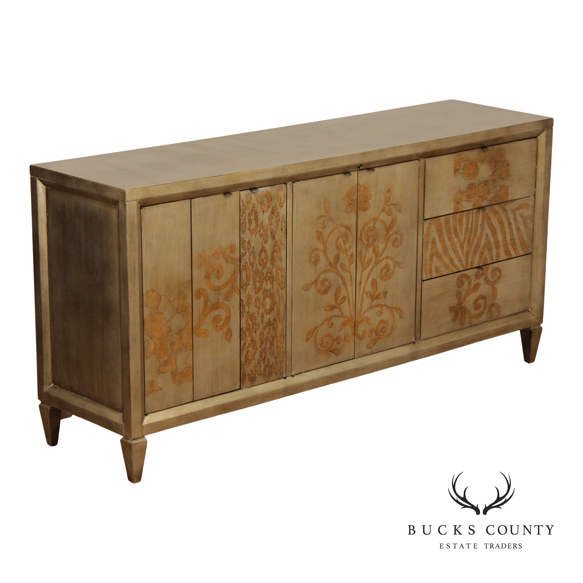 Hooker 'Sanctuary' Painted Sideboard or Media Console