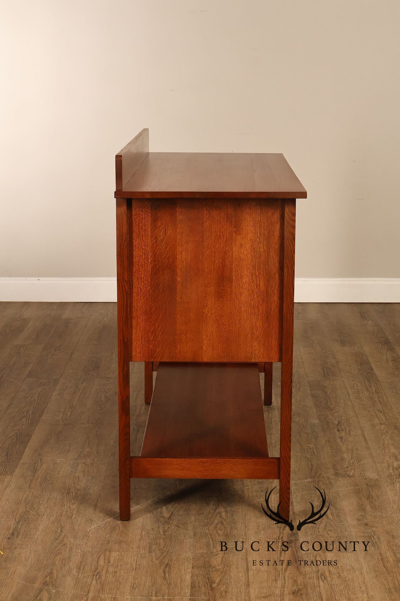 STICKLEY MISSION COLLECTION HARVEY ELLIS OAK SIDEBOARD