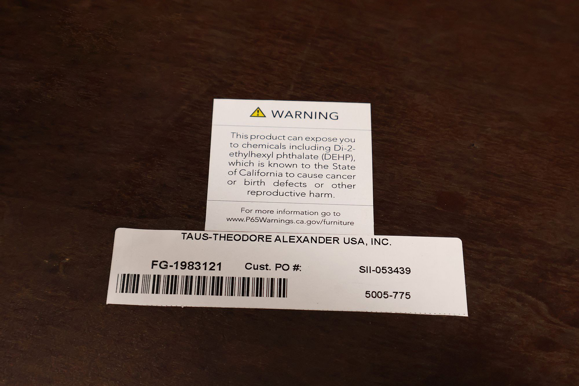 Theodore Alexander Pair of 'Occasionally Italian' Round Mahogany Side Tables