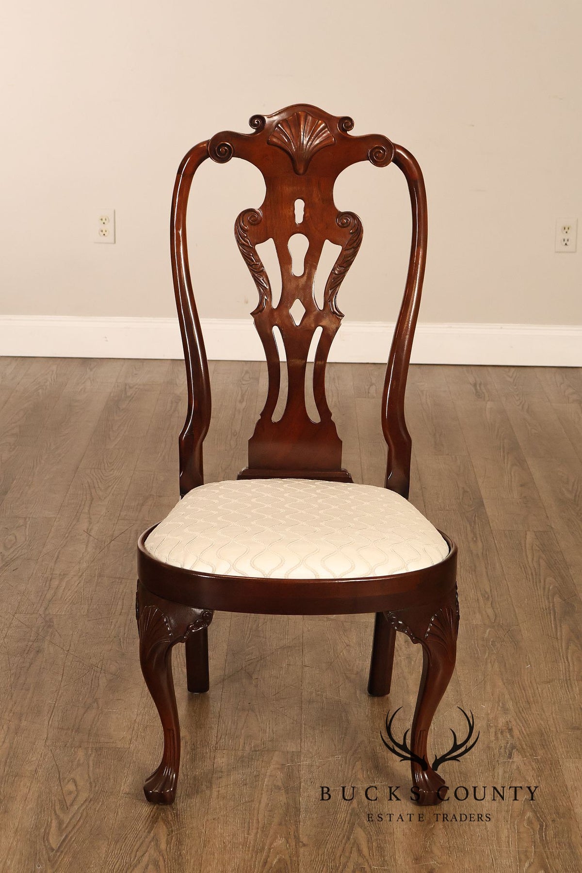 Henredon 'Rittenhouse Square' Set of Six Mahogany Dining Chairs
