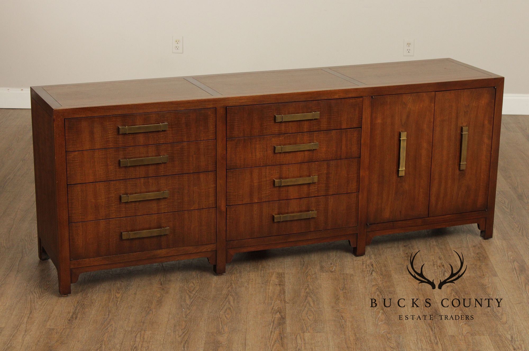 Heritage Mid Century Modern Long Dresser