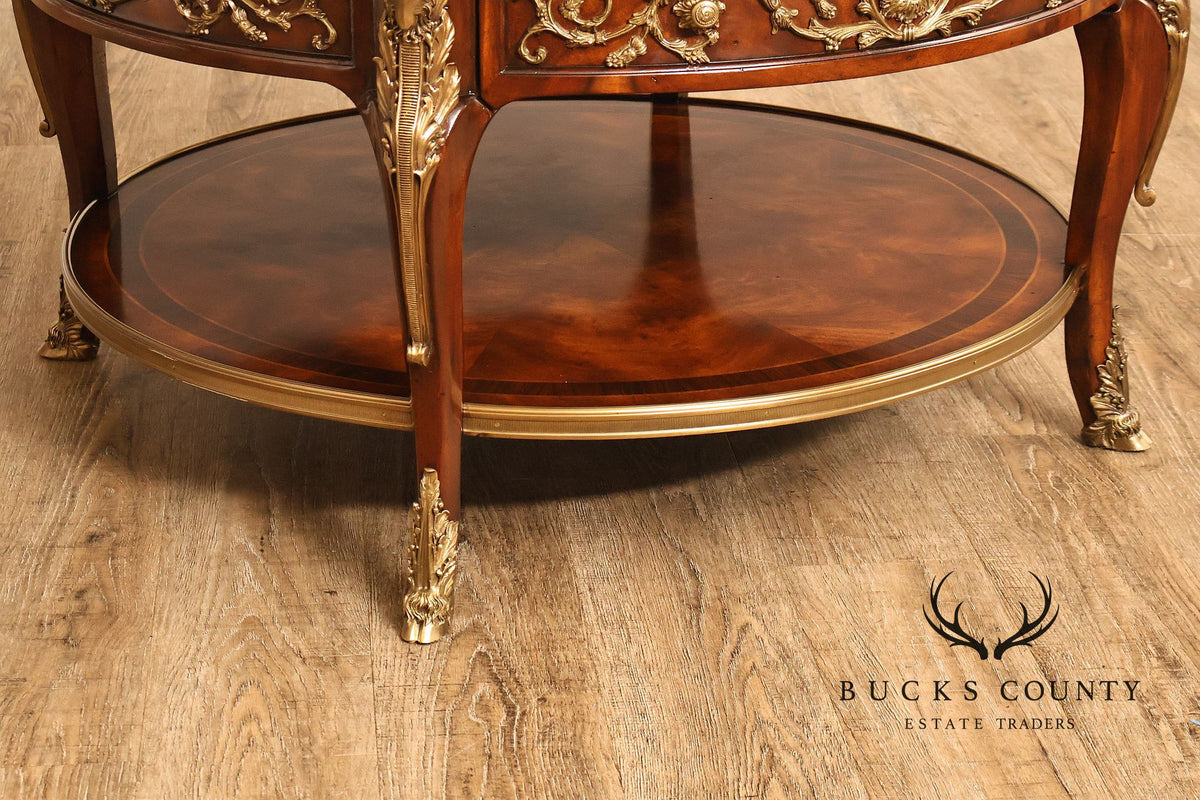 Theodore Alexander 'Capital' Mahogany Coffee Table