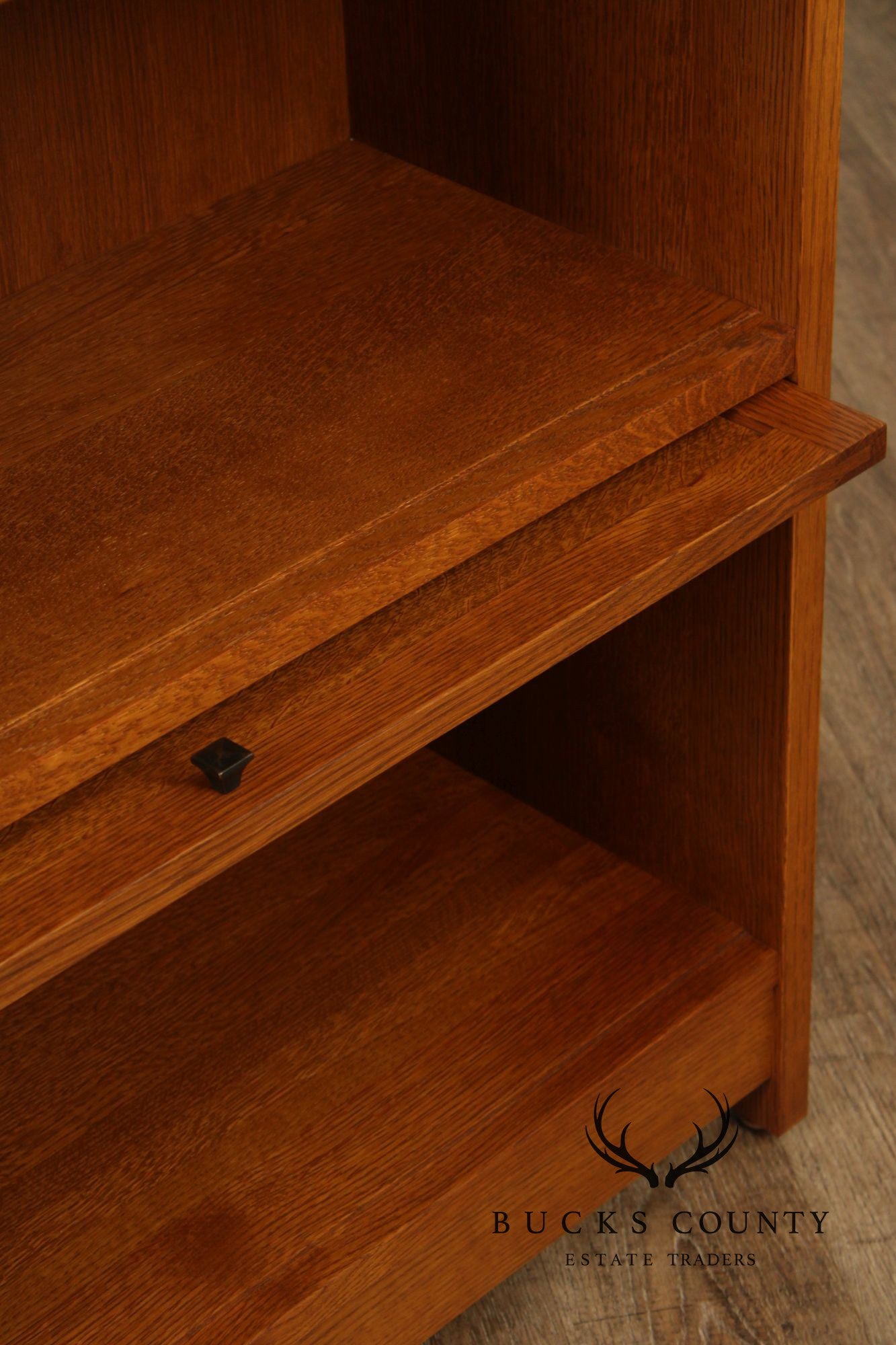 Stickley Mission Collection Oak Barrister Bookcase