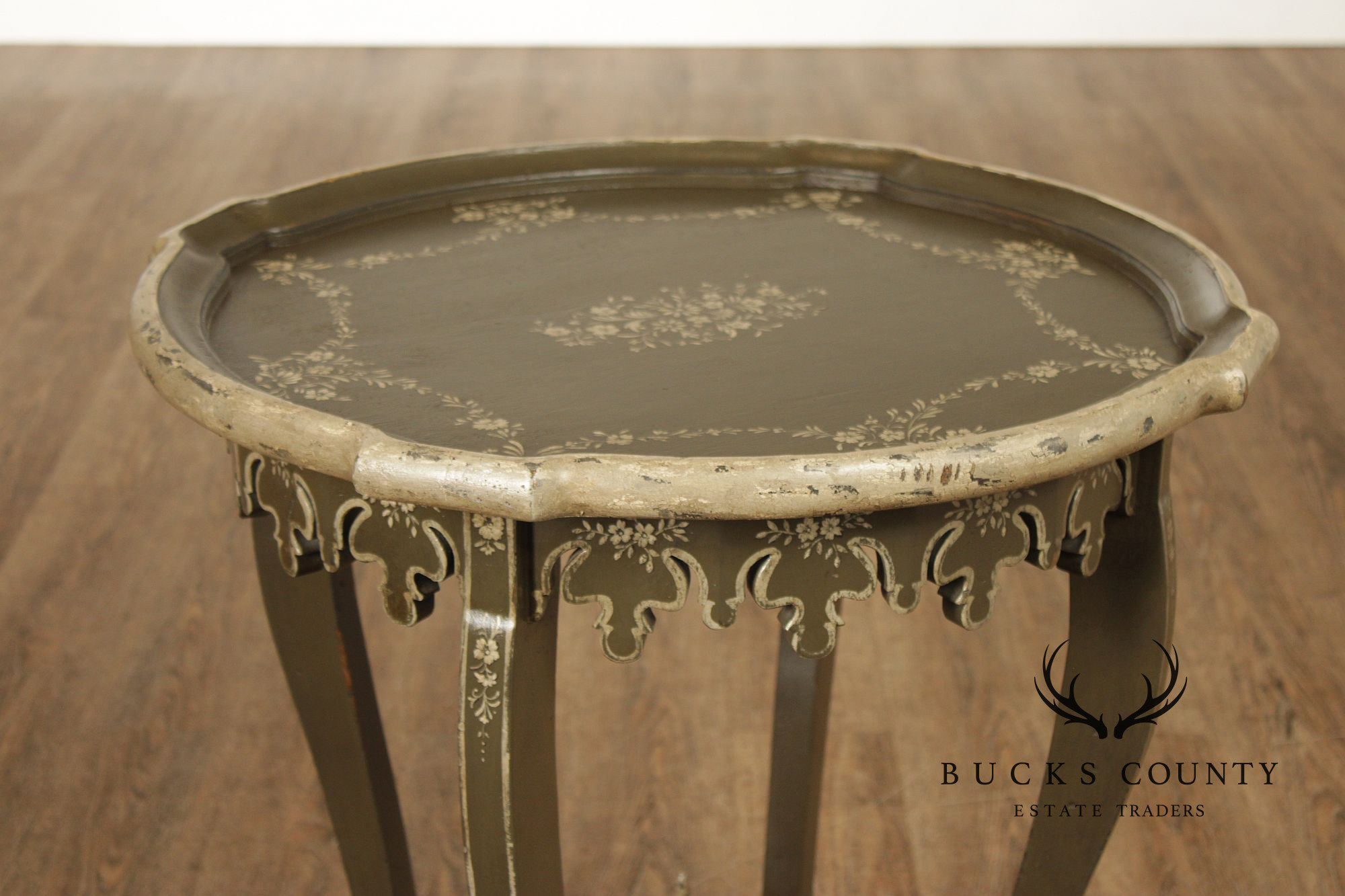 Amy Howard Collection Italian Florentine Style Side Table