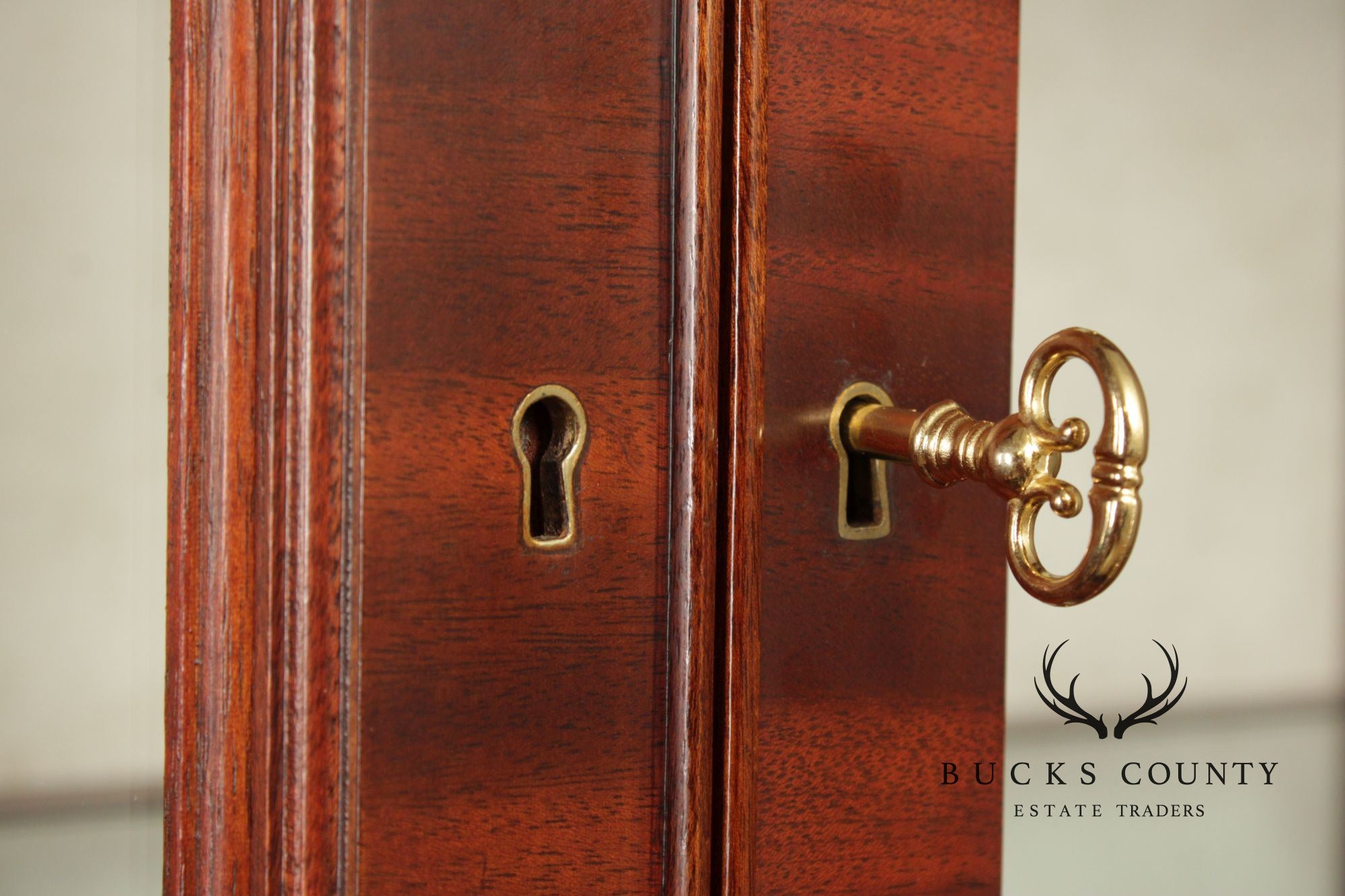 Councill Georgian Style Large Mahogany Breakfront