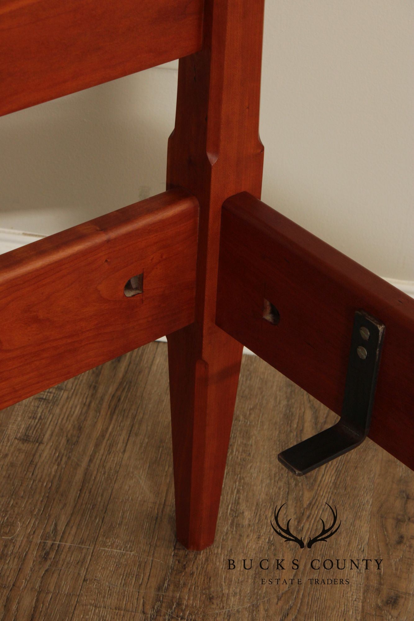 David Margonelli Custom Crafted Full Size Cherry Canopy Poster Bed