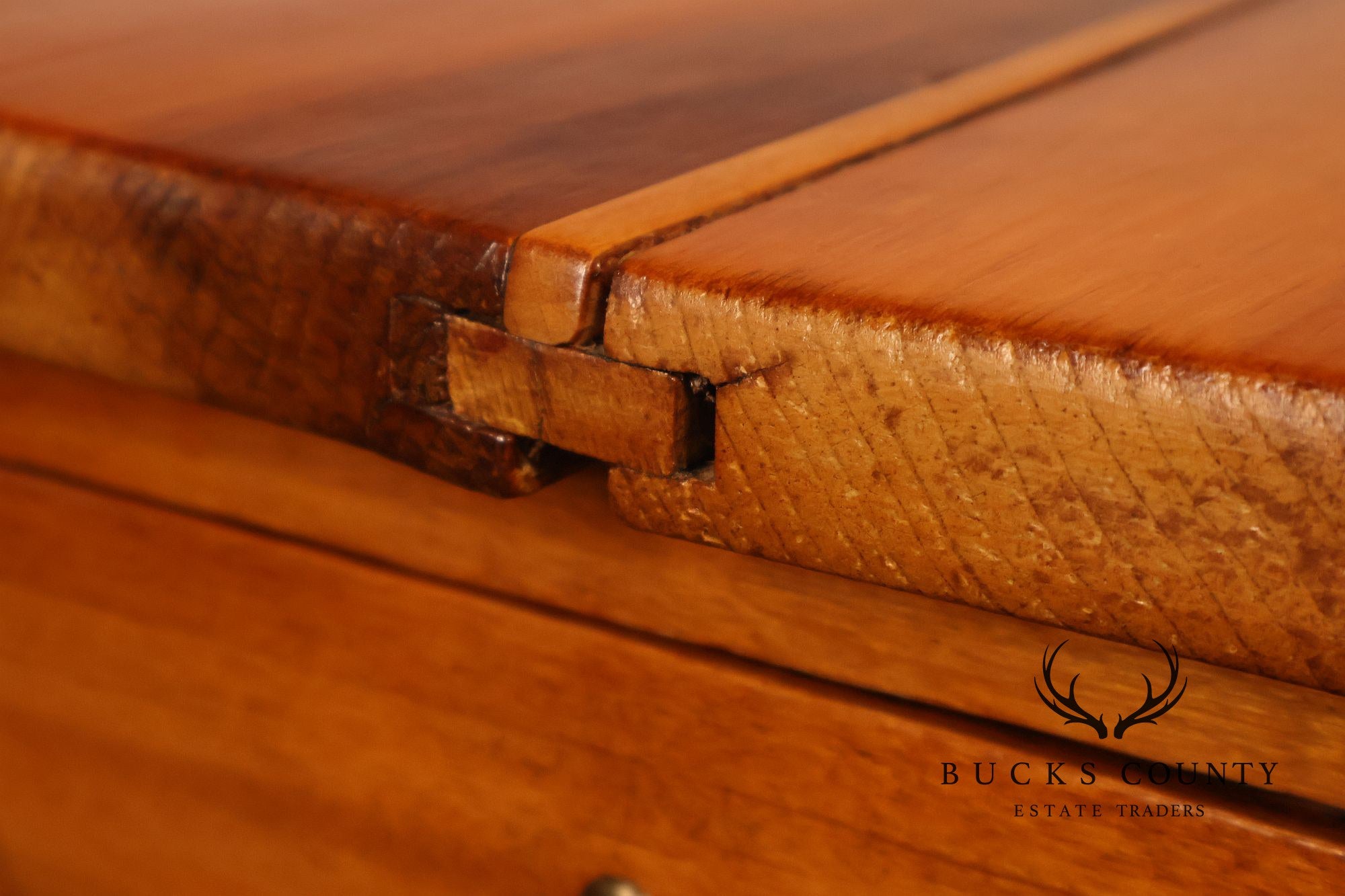 Antique Continental Pine Octagonal Rent Table