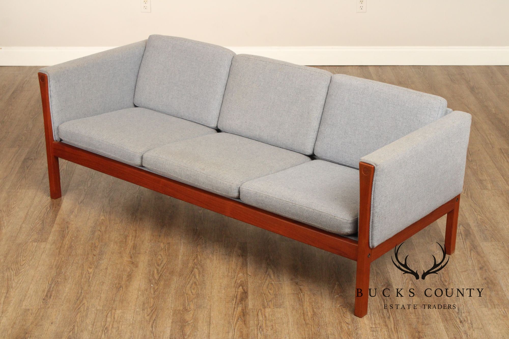 Hans Wegner Danish Modern Teak Sofa