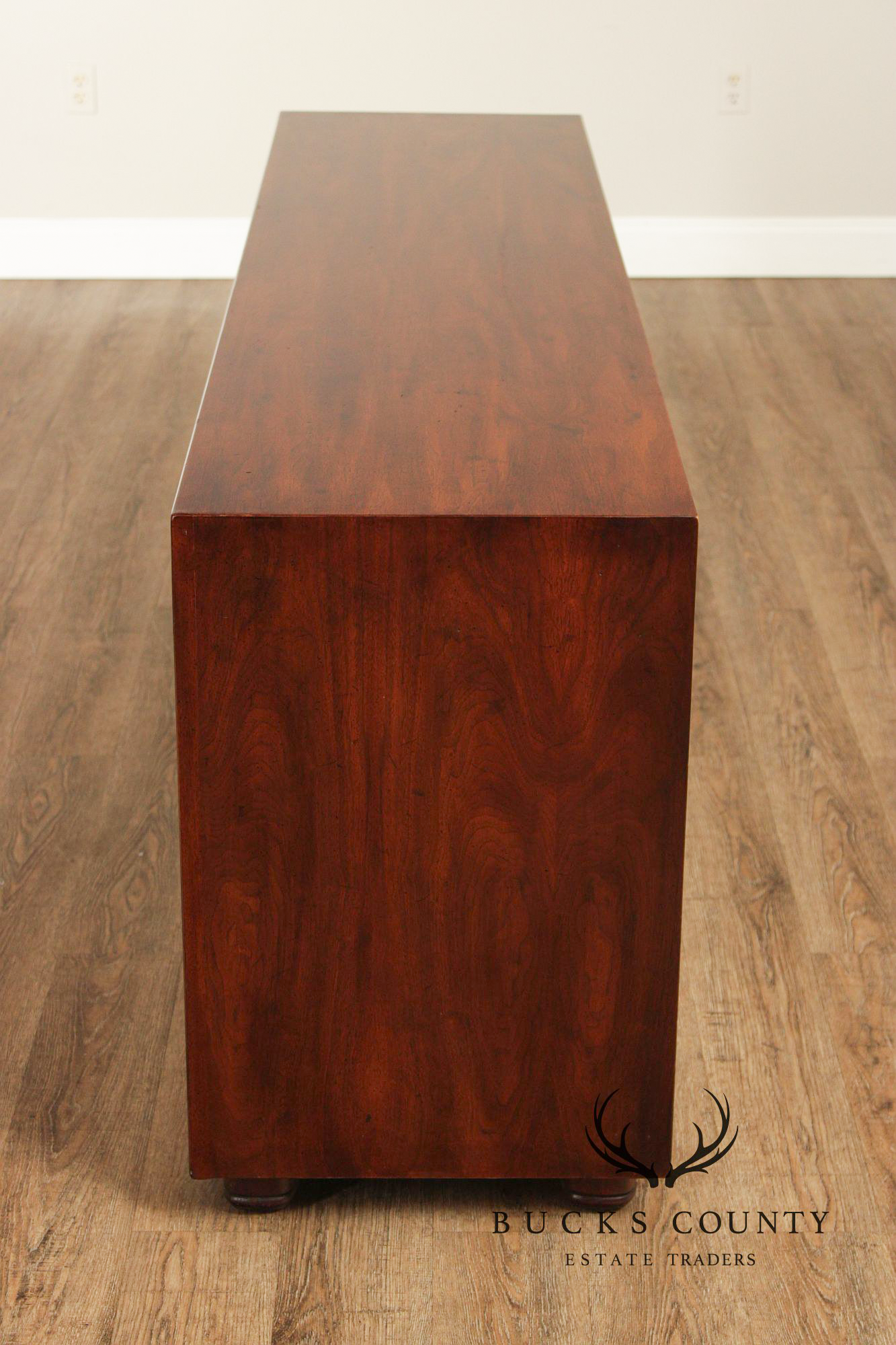 Henredon Chinoiserie Style Mahogany Triple Dresser