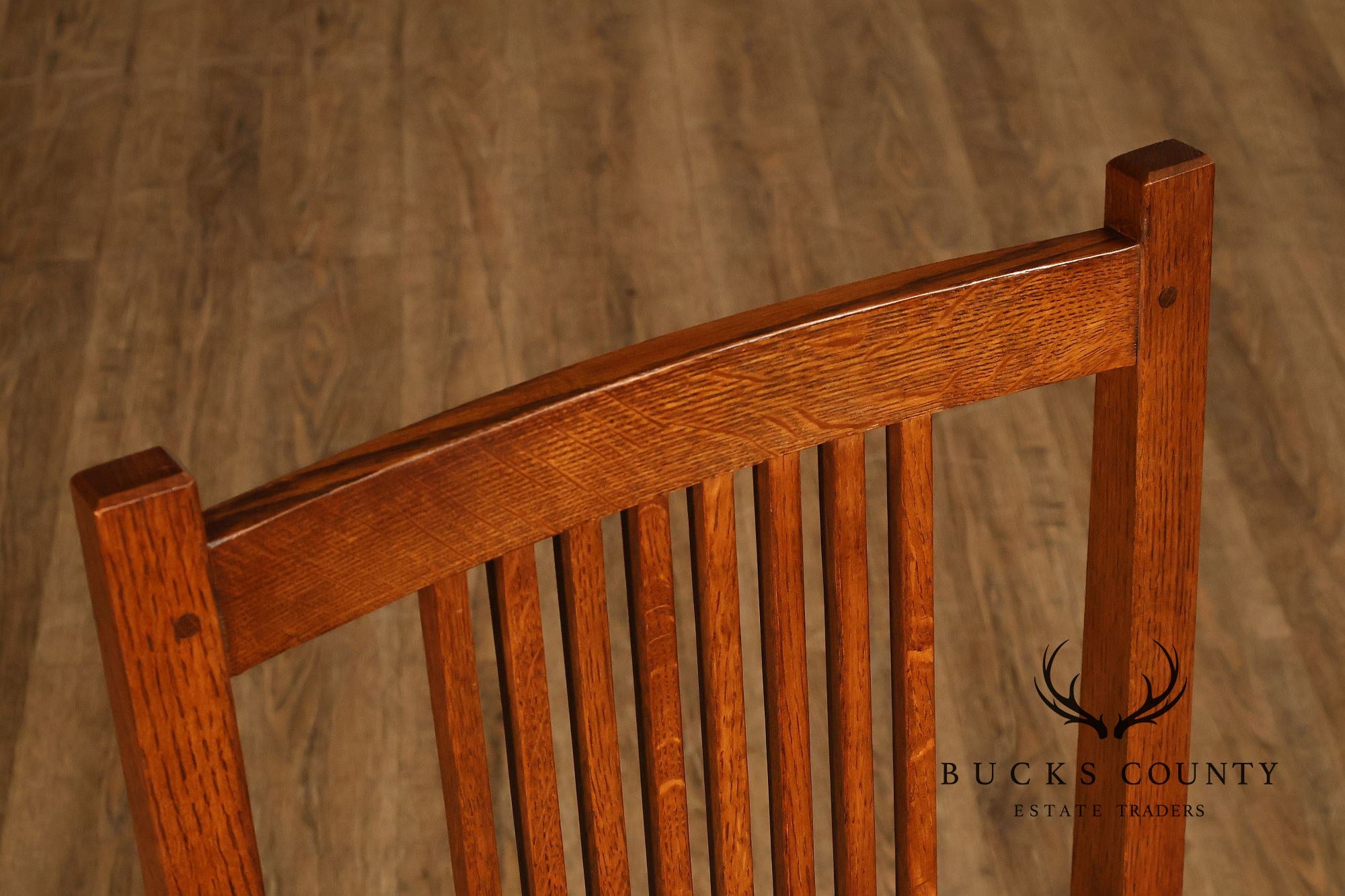 Stickley Mission Collection Set Of Eight Dining Chairs