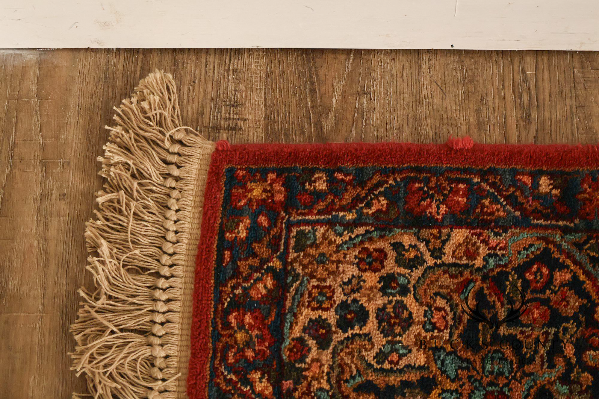 Karastan 8’ 8” X 12’ Multicolor Panel Kirman Wool Area Rug