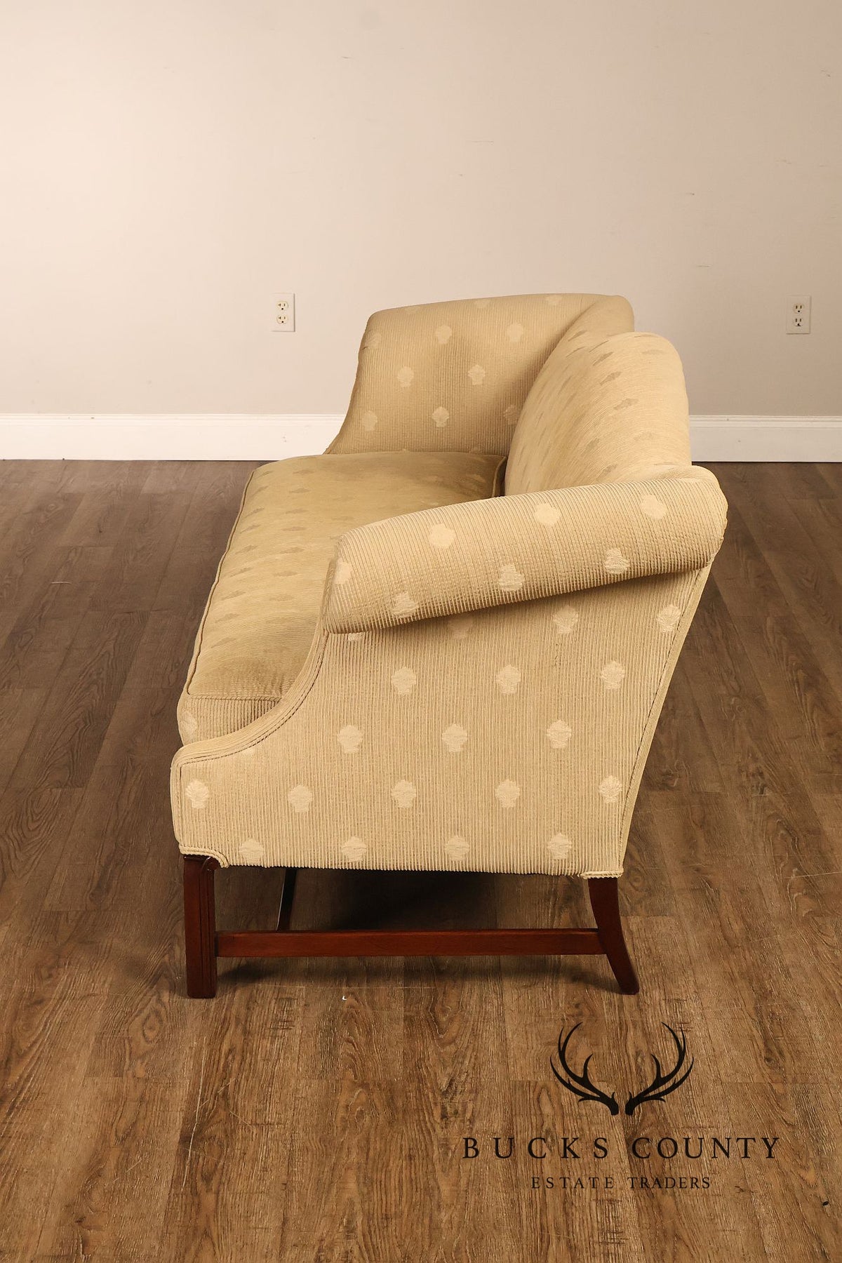 Chippendale Style Mahogany Frame Sofa