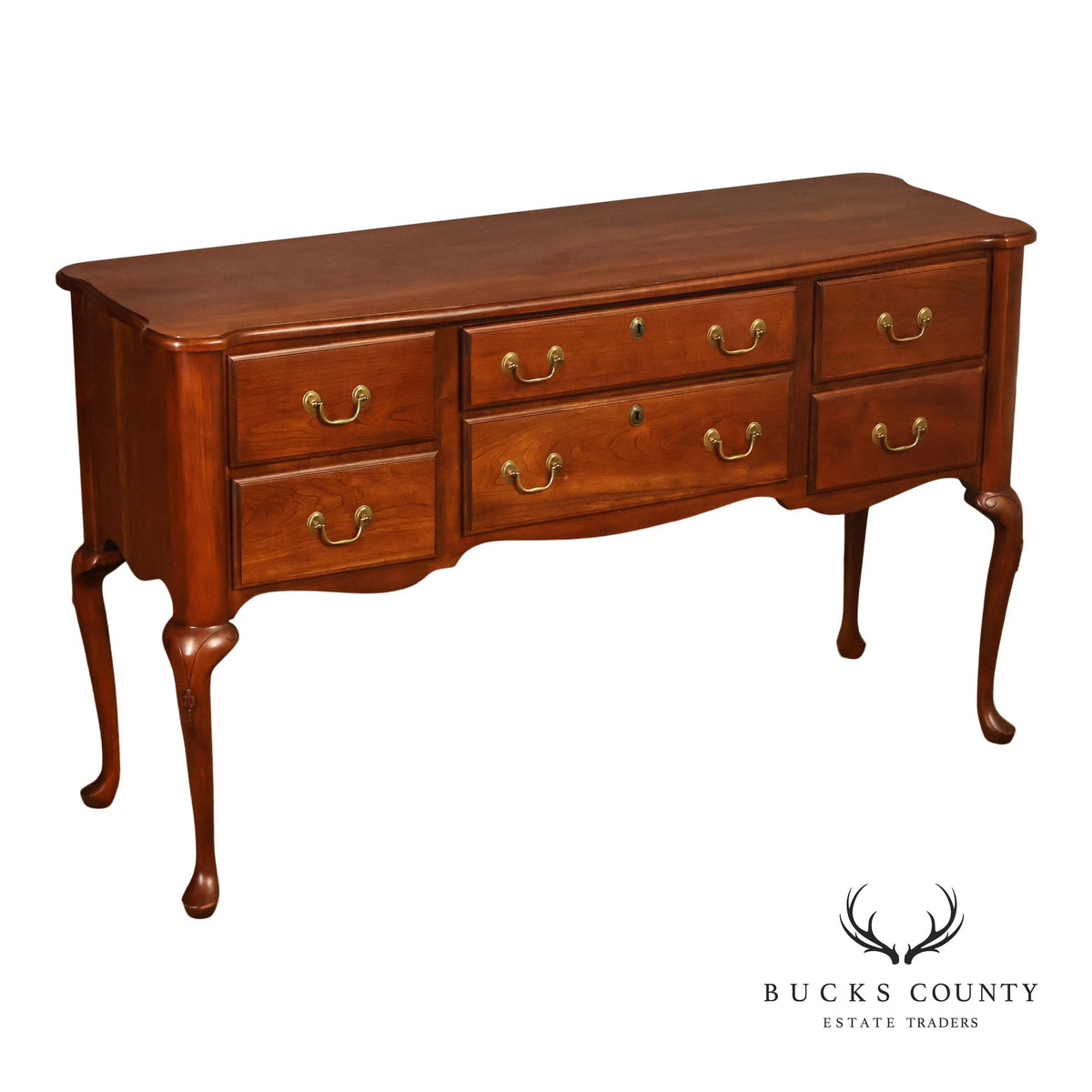 Harden Queen Anne Style Cherry Sideboard