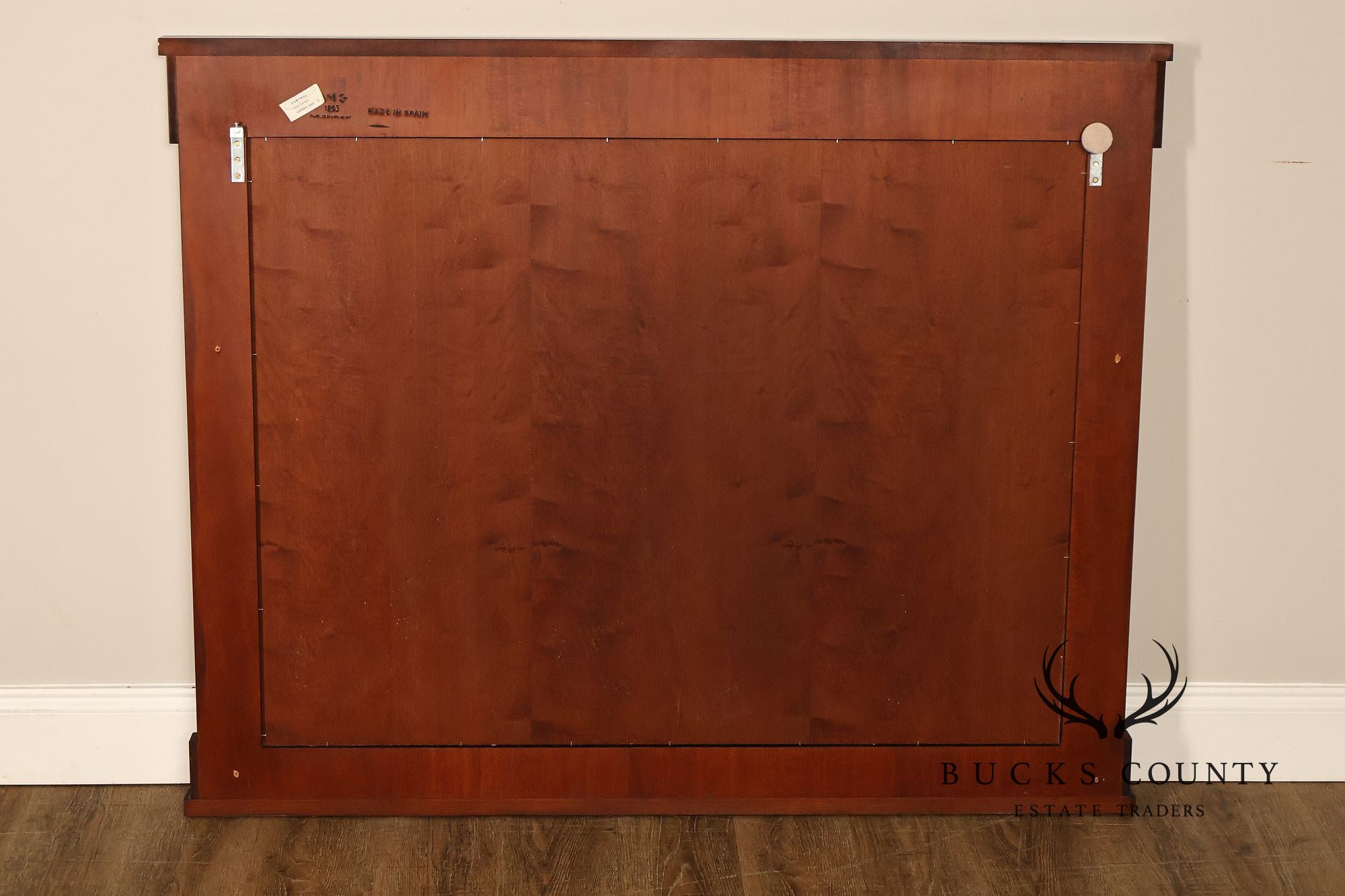 Mariner Fine Furniture Empire Style Mahogany Wall Mirror