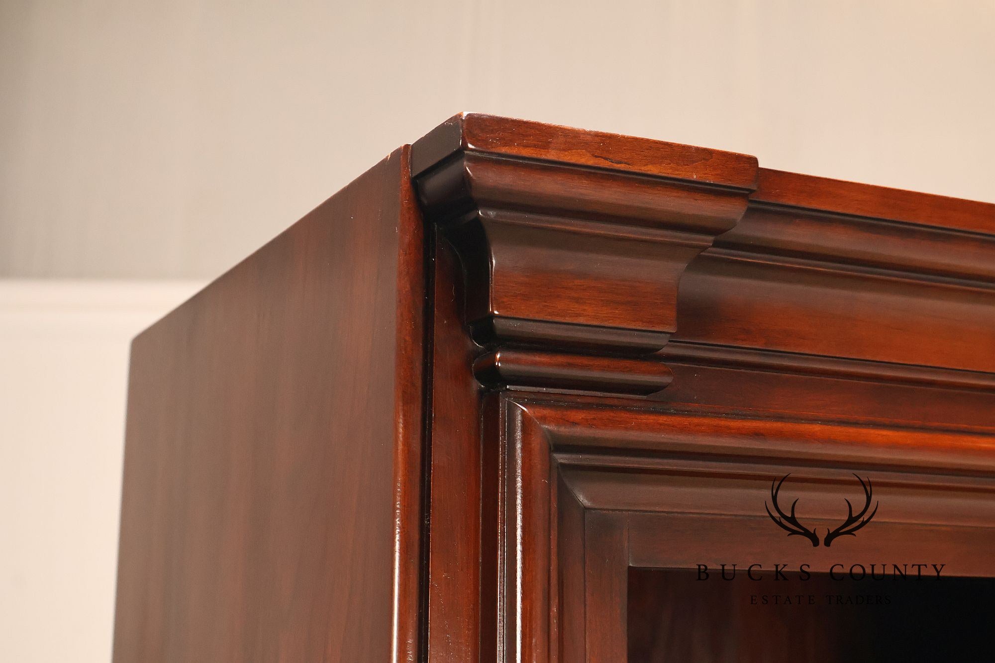 Statton Pair Of Oldtowne Cherry Bookcases