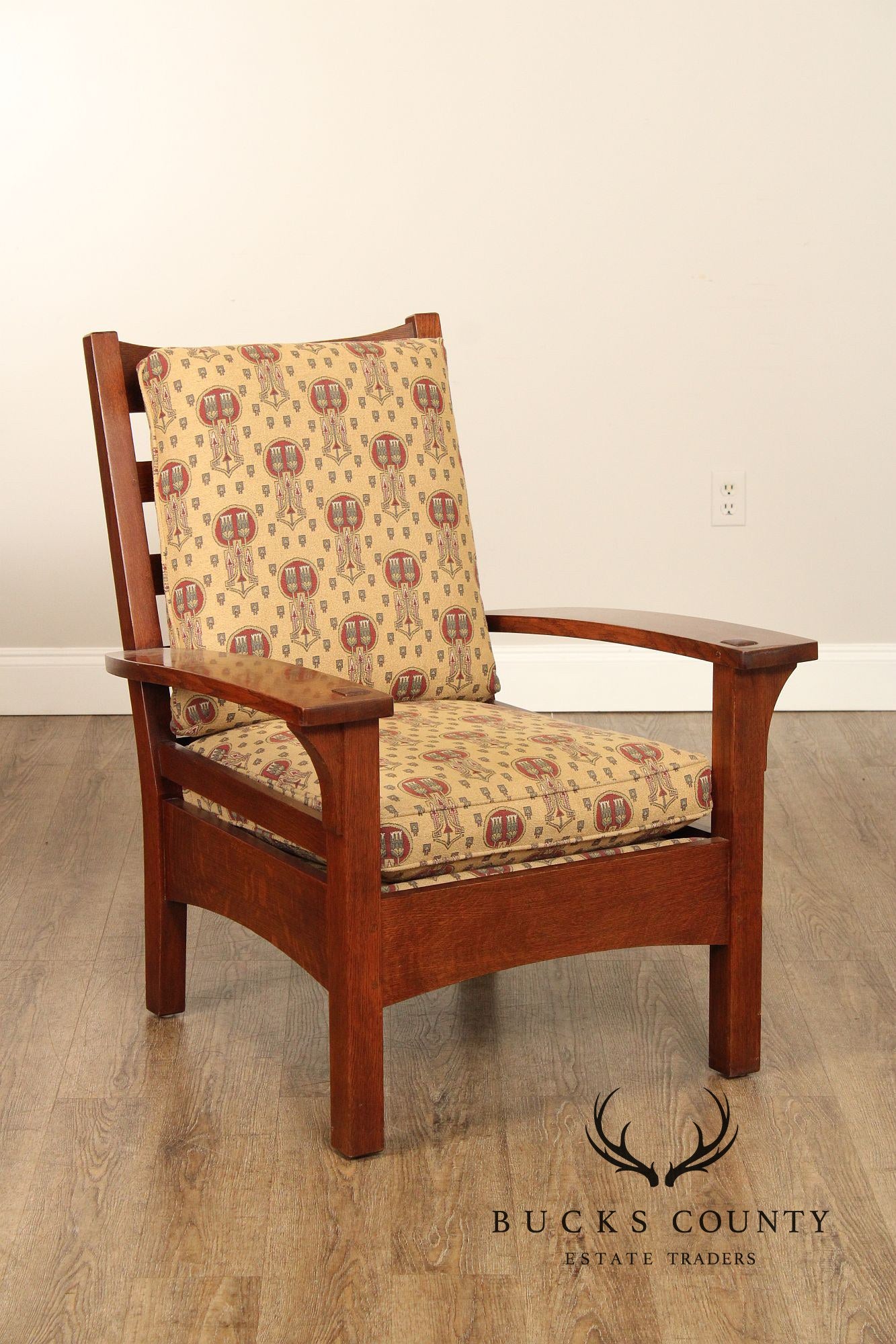 Stickley Mission Collection Oak  Lounge Chair