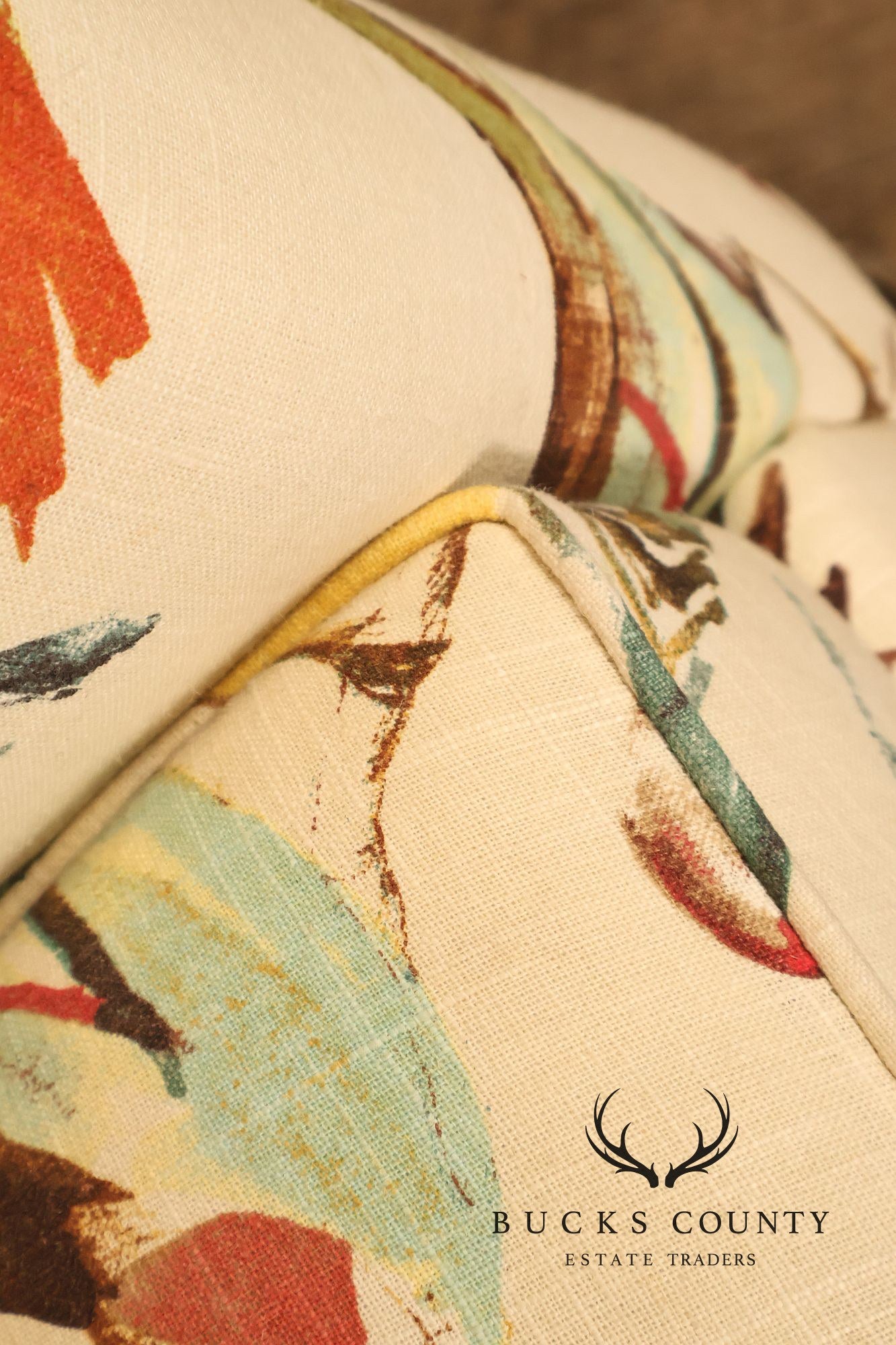 Ethan Allen Modern Upholstered Accent Chair