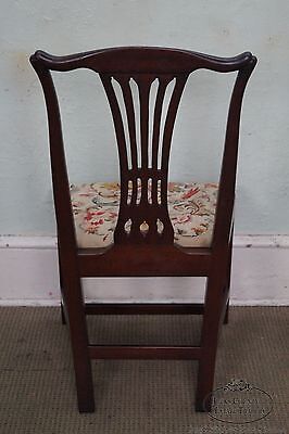 Berwyn Furniture 18th Century Style Mahogany Chippendale Side Chair