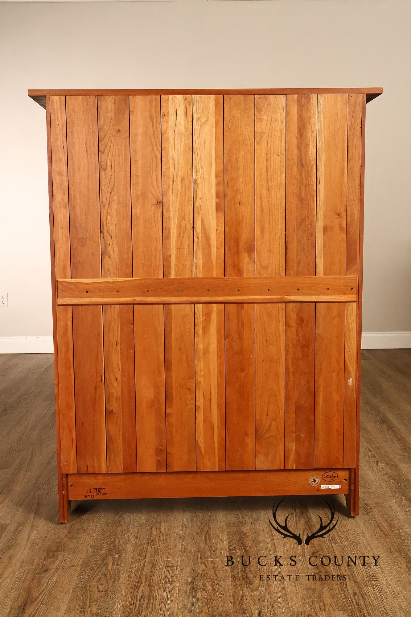 Stickley Mission Collection Pair of Harvey Ellis Cherry Bookcases