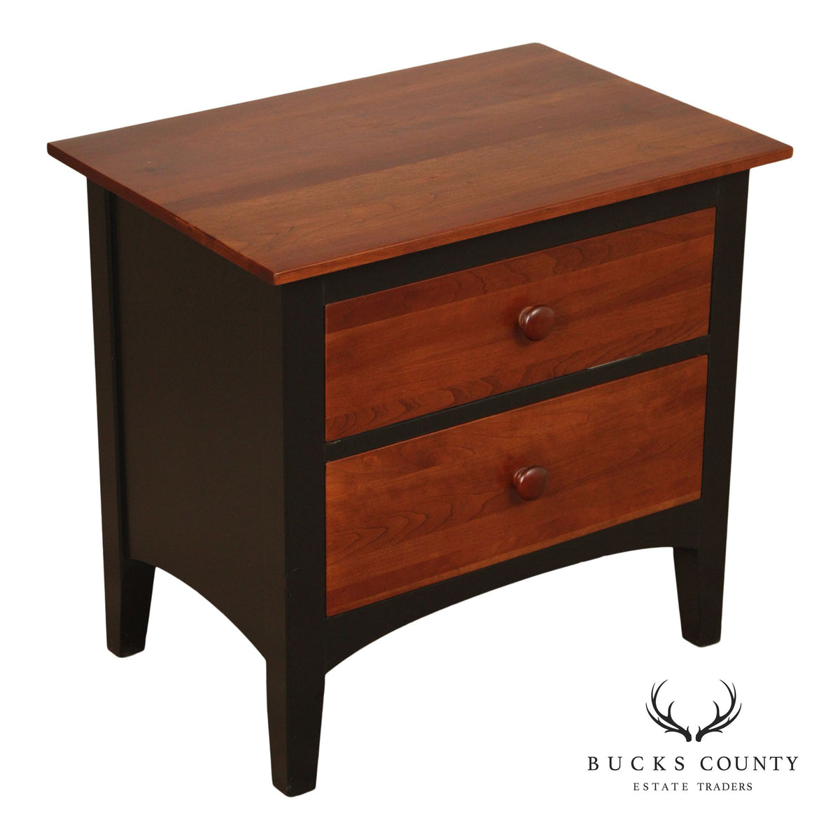 Ethan Allen 'American Impressions' Two-Drawer Side Table